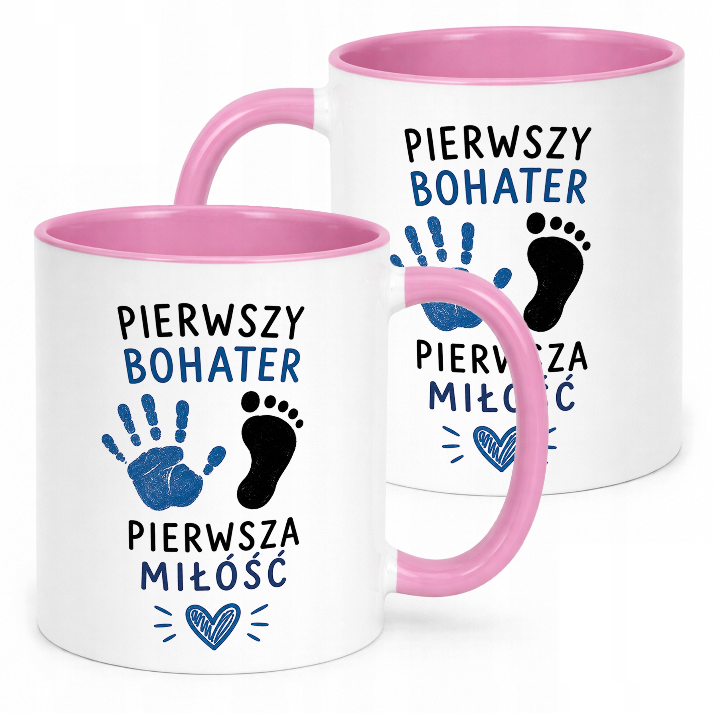 Kubek Różowy prezent na Dzień Ojca dla taty upominek