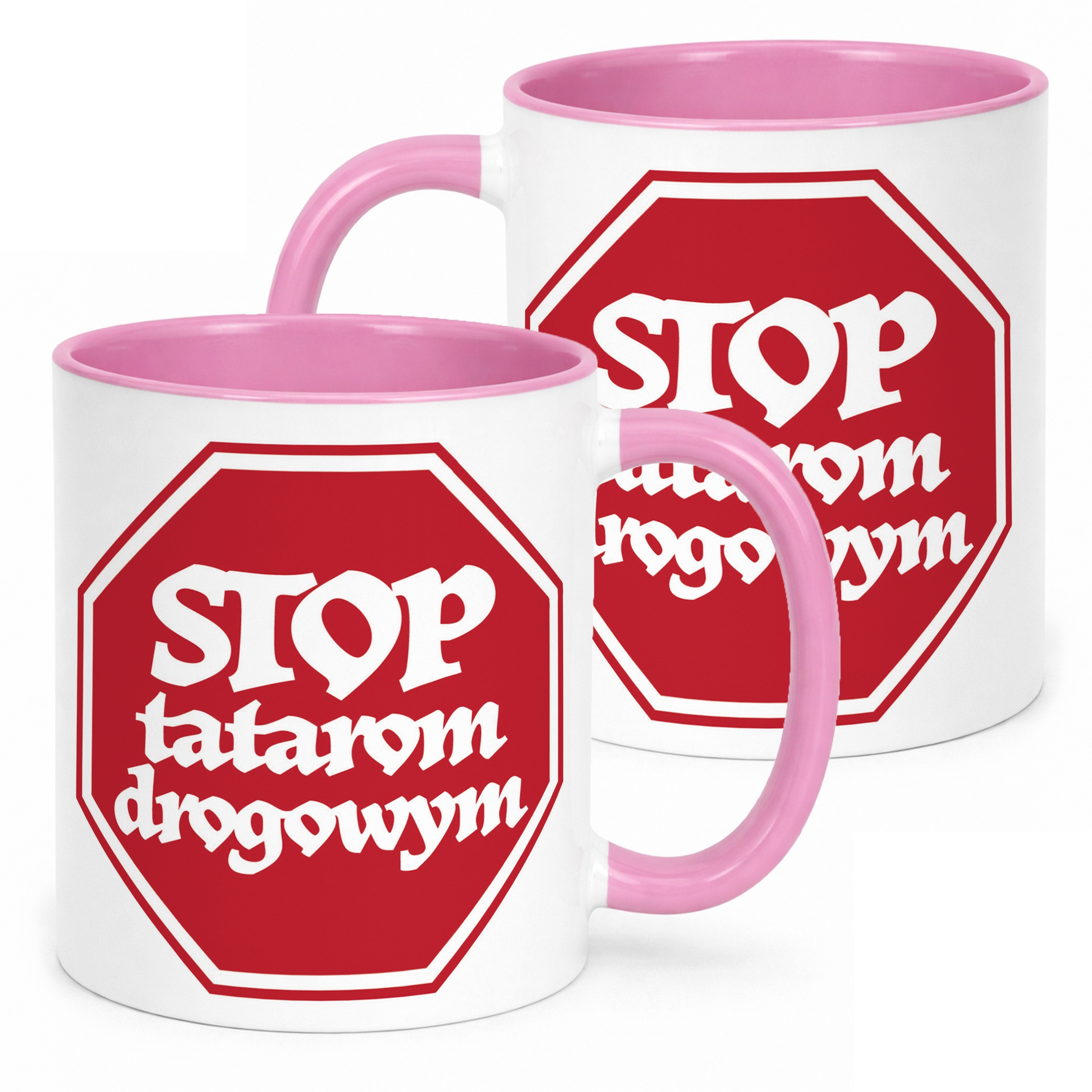 Kubek Różowy 1670 Stop Tatarom Dla Fanów Serialu Prezent