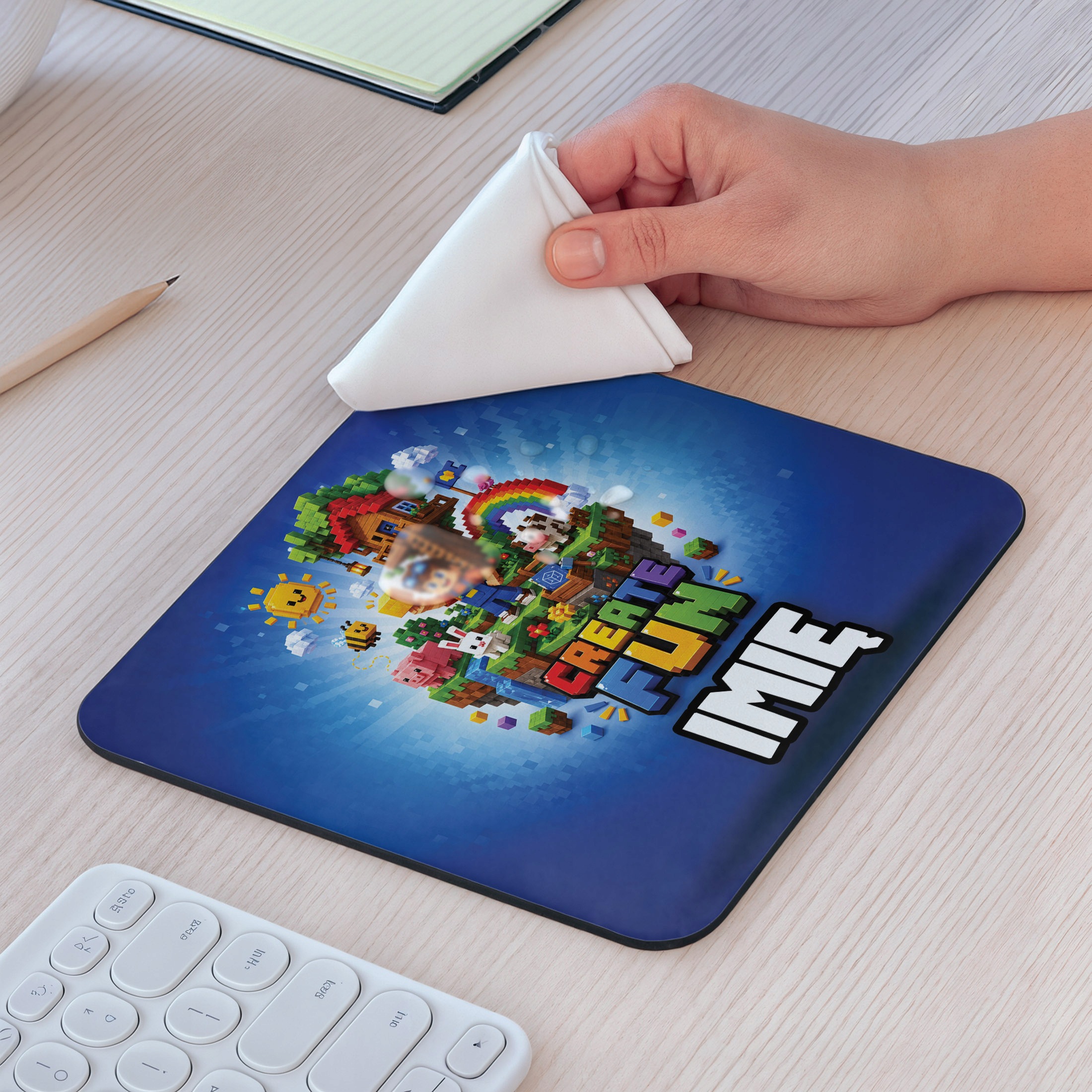 Podkładka pod mysz personalizowana z nadrukiem gry Create Fun dla graczy