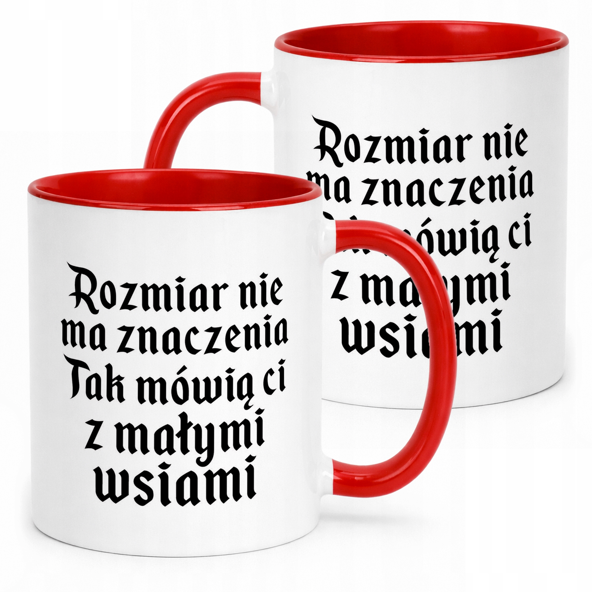 Kubek ceramiczny 1670 Rozmiar Nie Ma Znaczenia Jan Paweł Prezent