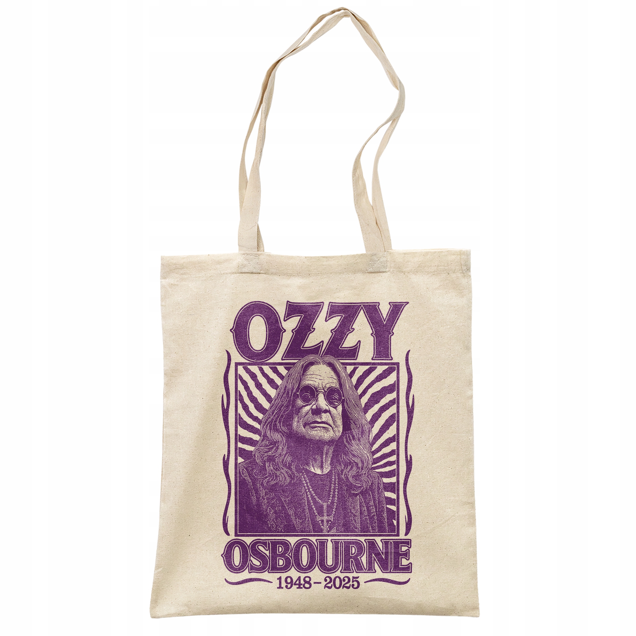 Torba bawełniana na zakupy Ozzy Osbourne Black Sabbath Dla Fanów