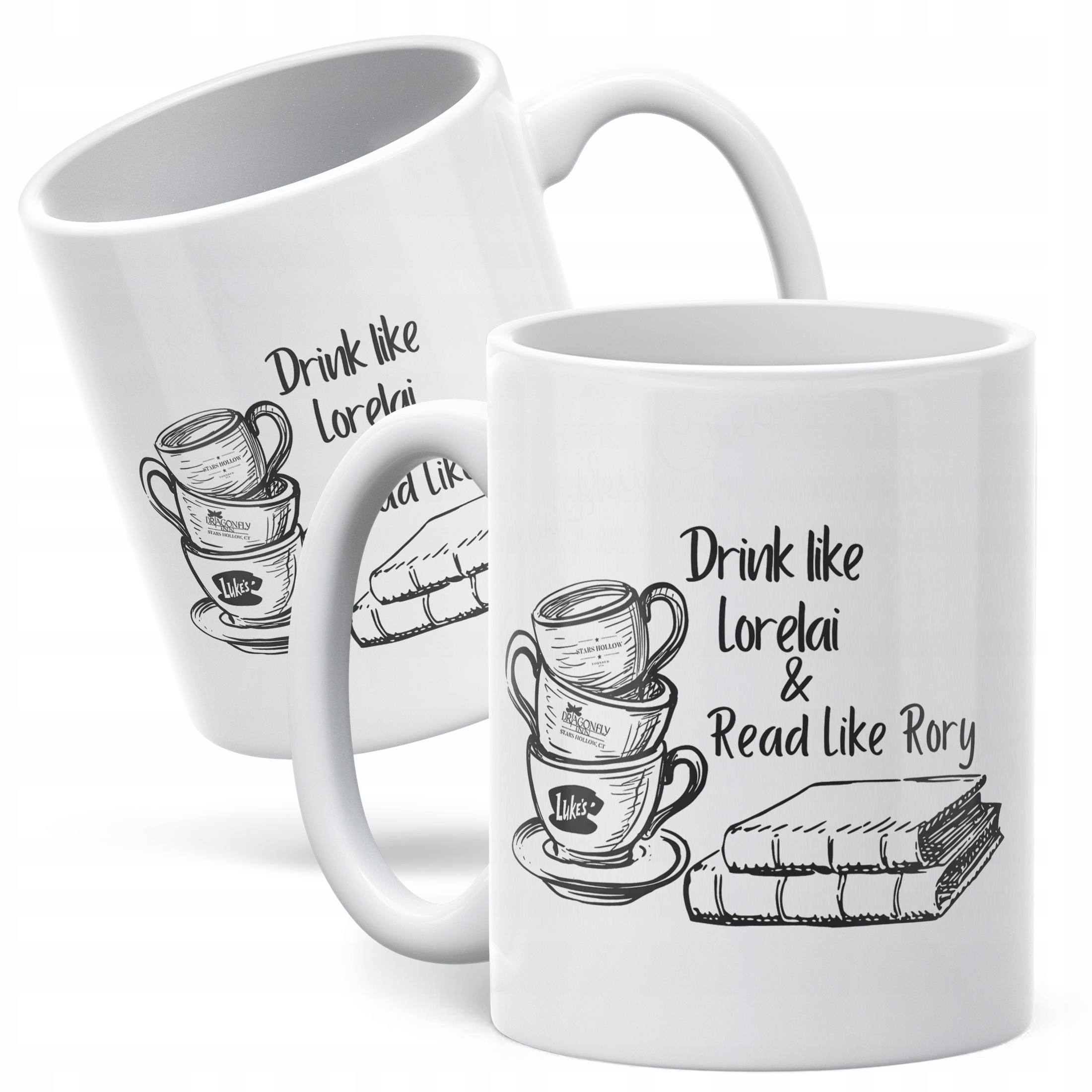 Kubek ceramiczny Gilmore Girls Dla Fanów Serialu Rory Lorelai