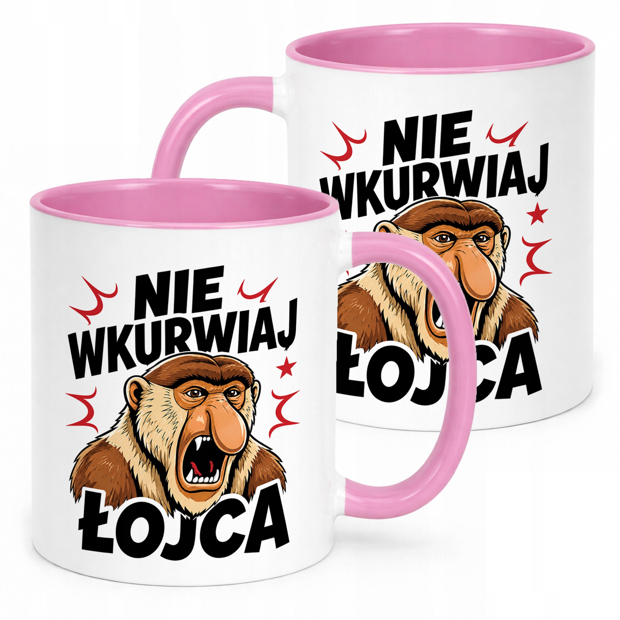 Kubek Różowy prezent dla taty upominek na Dzień Ojca