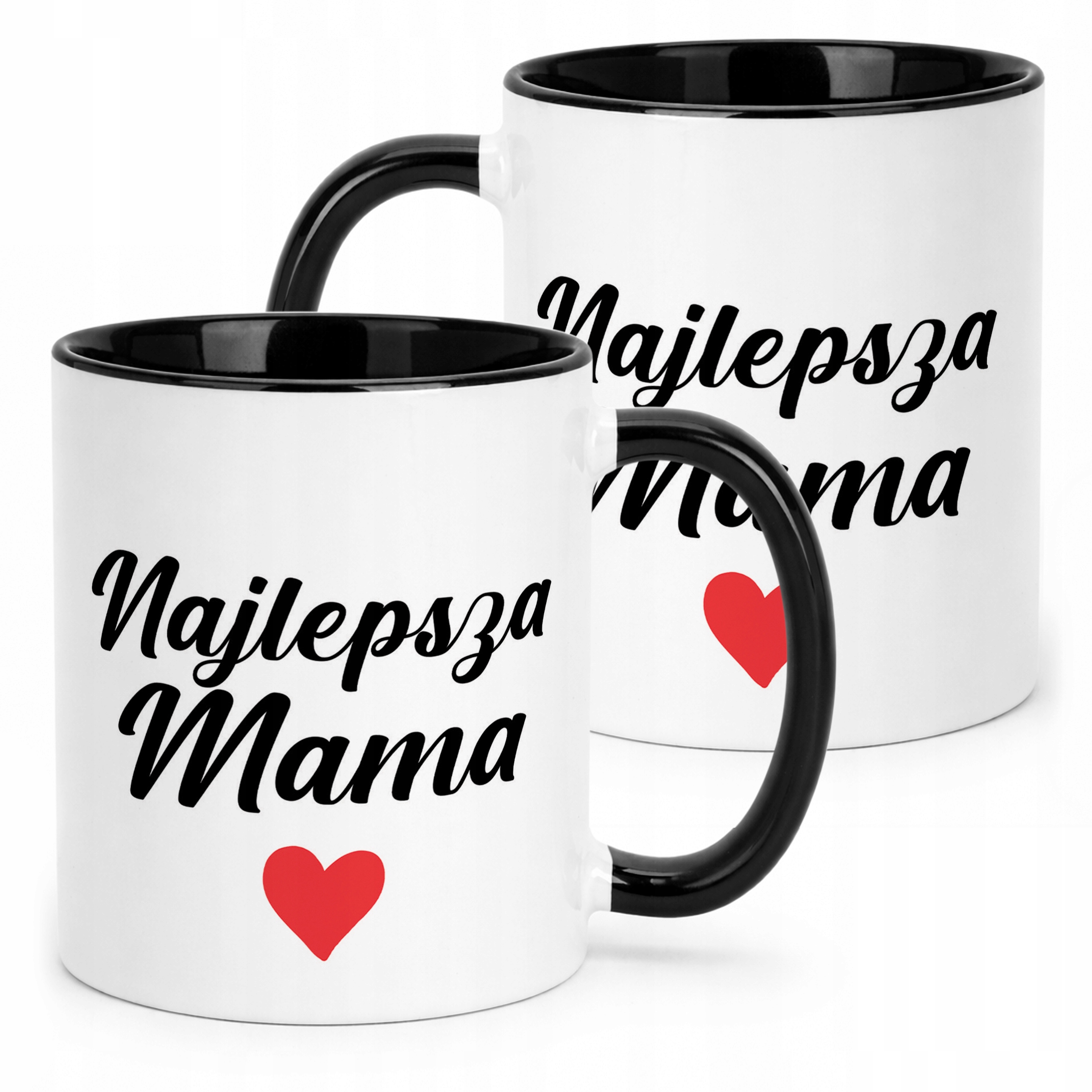 Kubek Czarny Dzień Matki Dla Mamy Prezent Najlepsza Mama