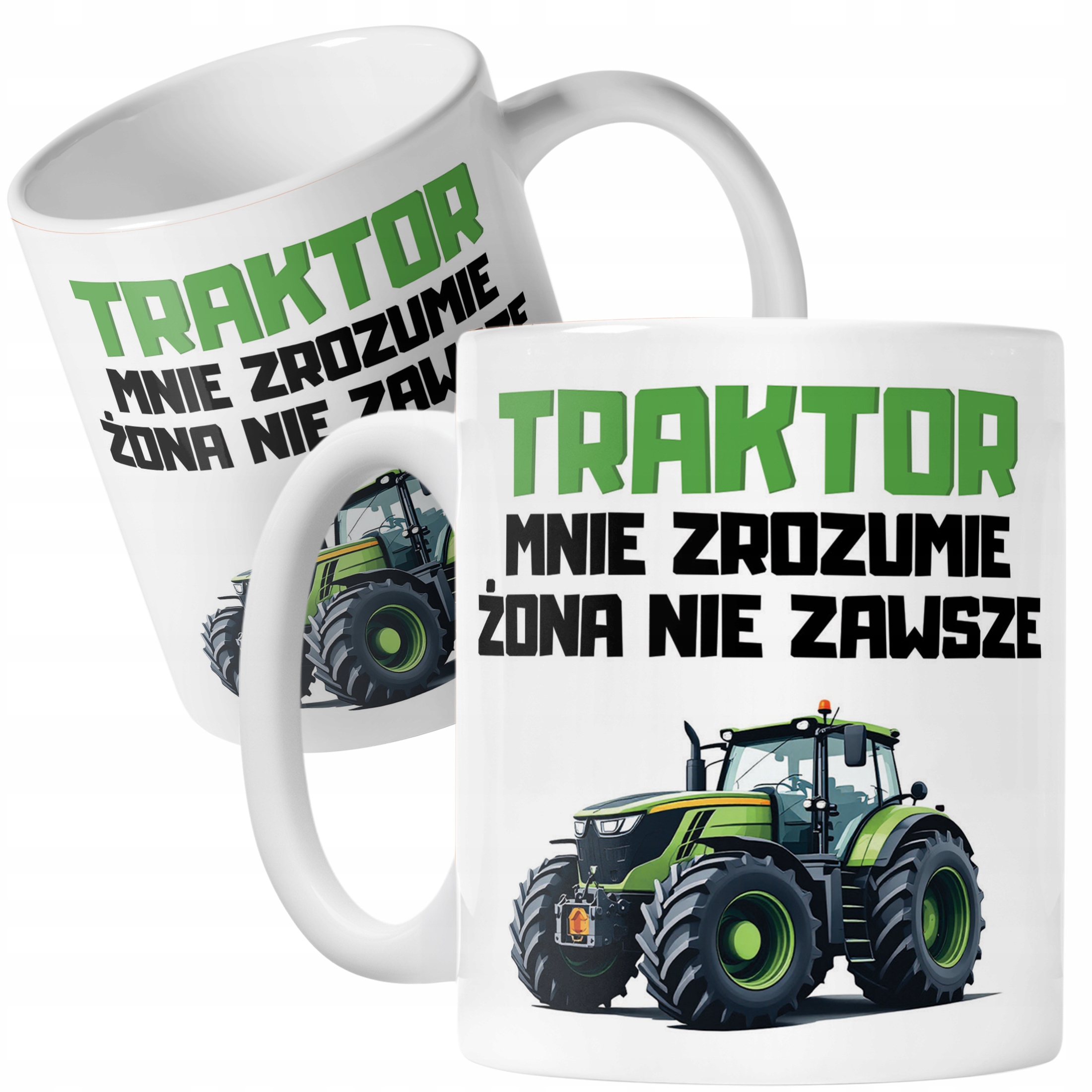 Kubek ceramiczny Rolnik Dla Rolnika Traktor Zabawny Prezent Upominek