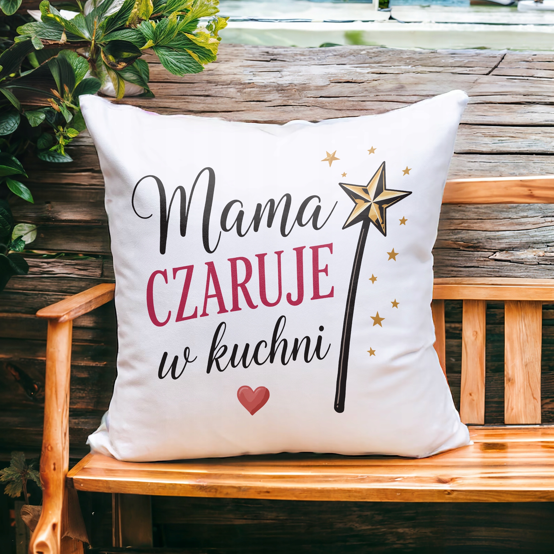 Poduszka 38x38cm prezent dla mamy na Dzień Matki upominek dla mamusi