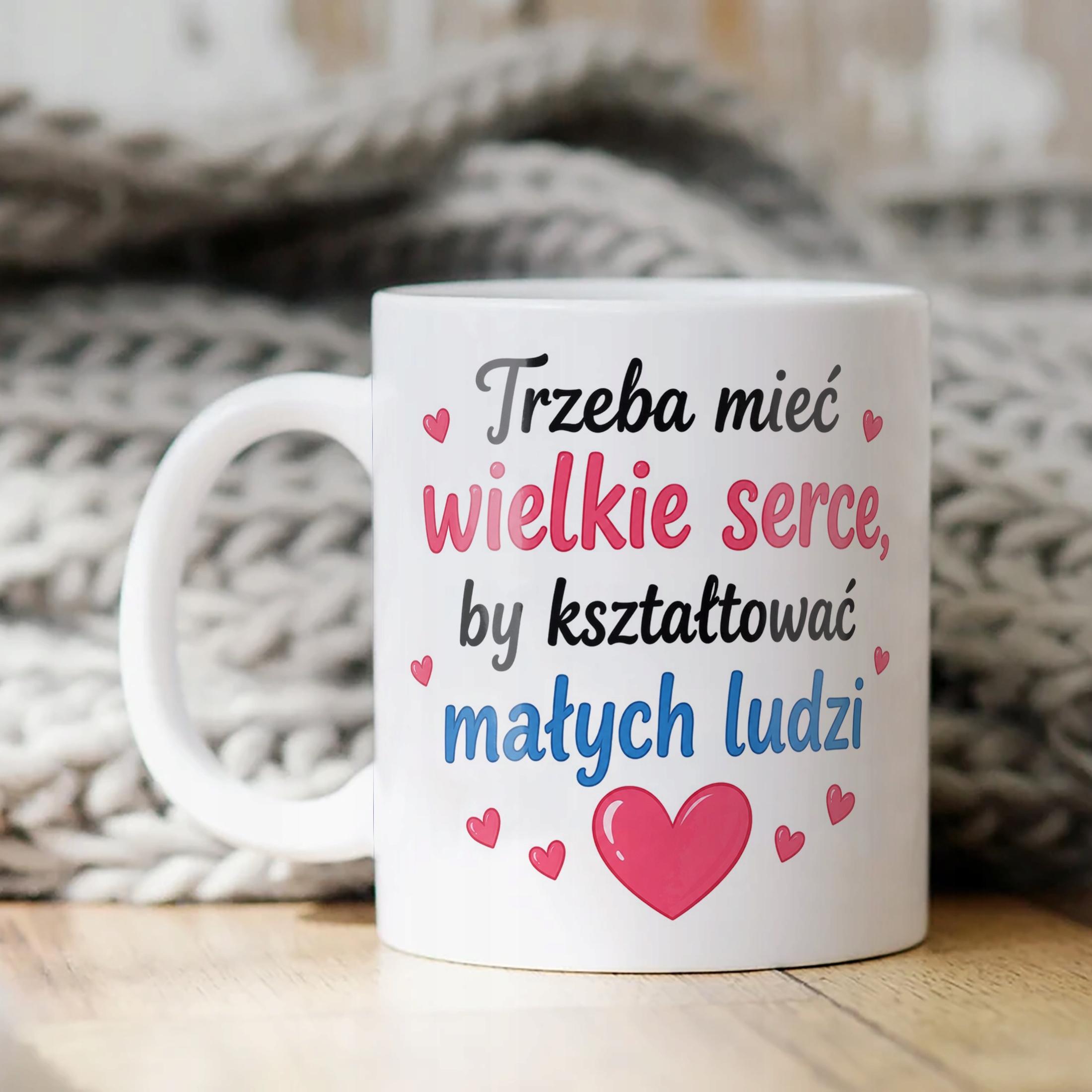 Kubek Dzień Nauczyciela Zakończenie Roku Prezent Upominek Szkoła