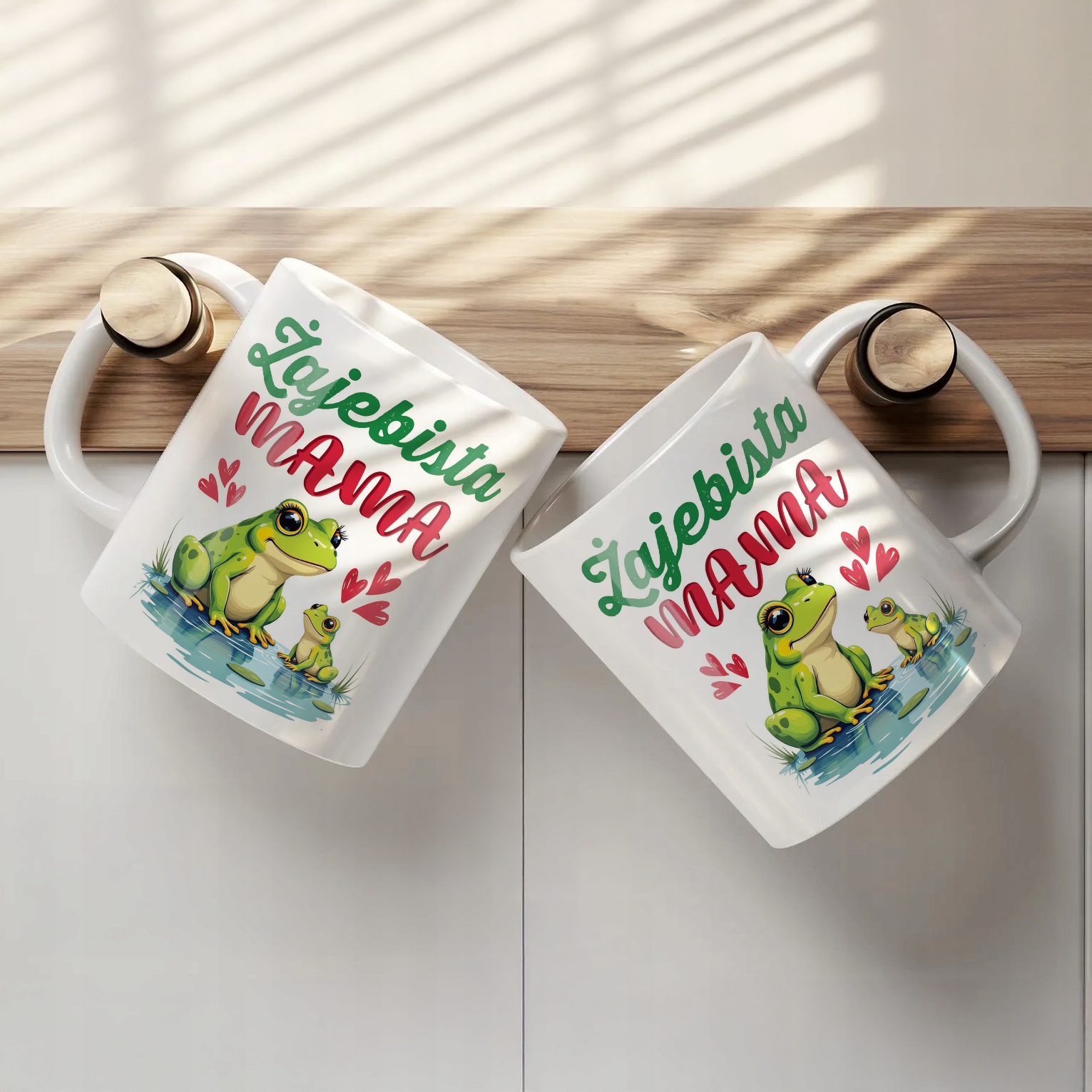 Kubek ceramiczny Dzień Matki Dla Mamy Prezent Upominek Żajebista Mama