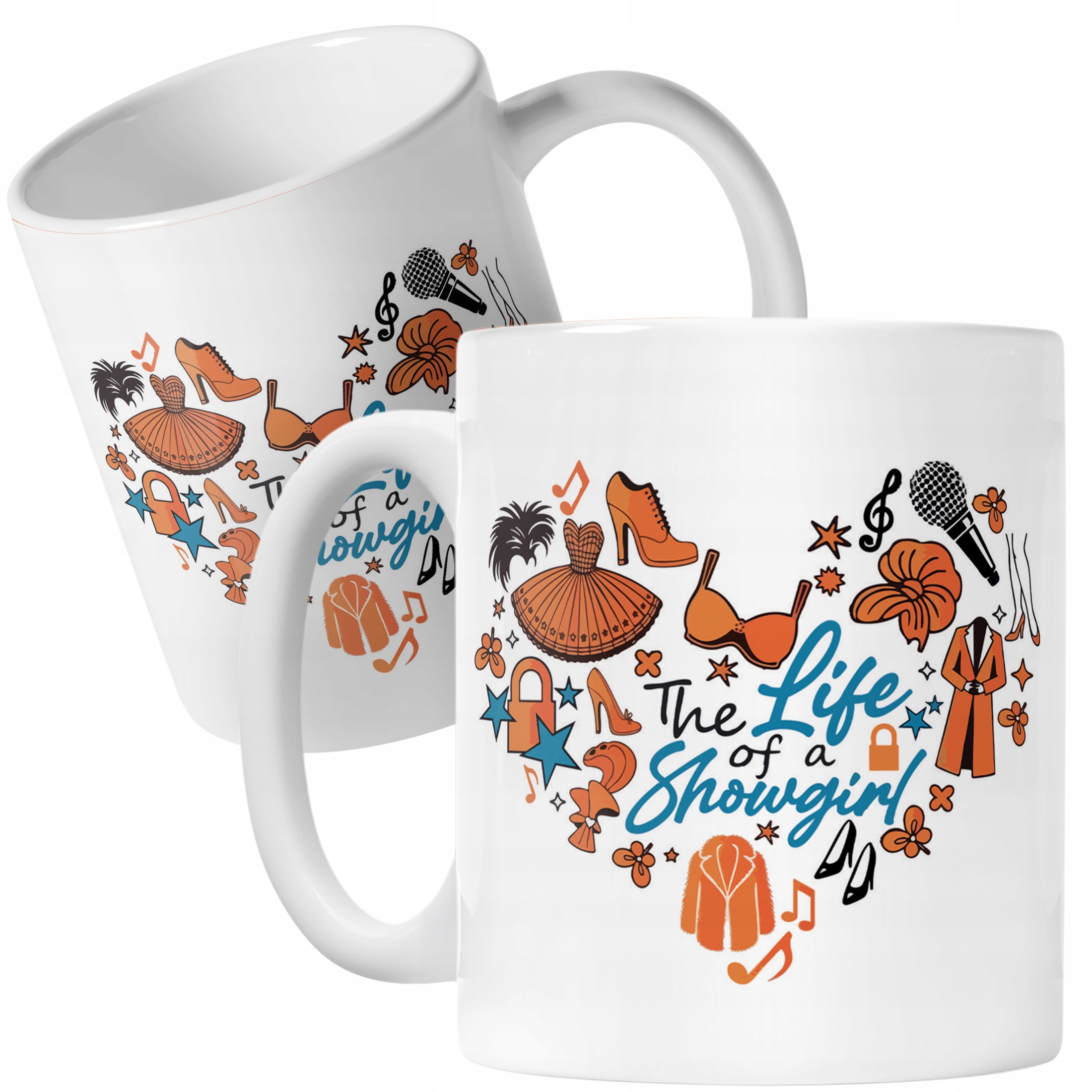 Kubek ceramiczny Taylor Swift The Life Of A Showgirl Dla Fanów Prezent