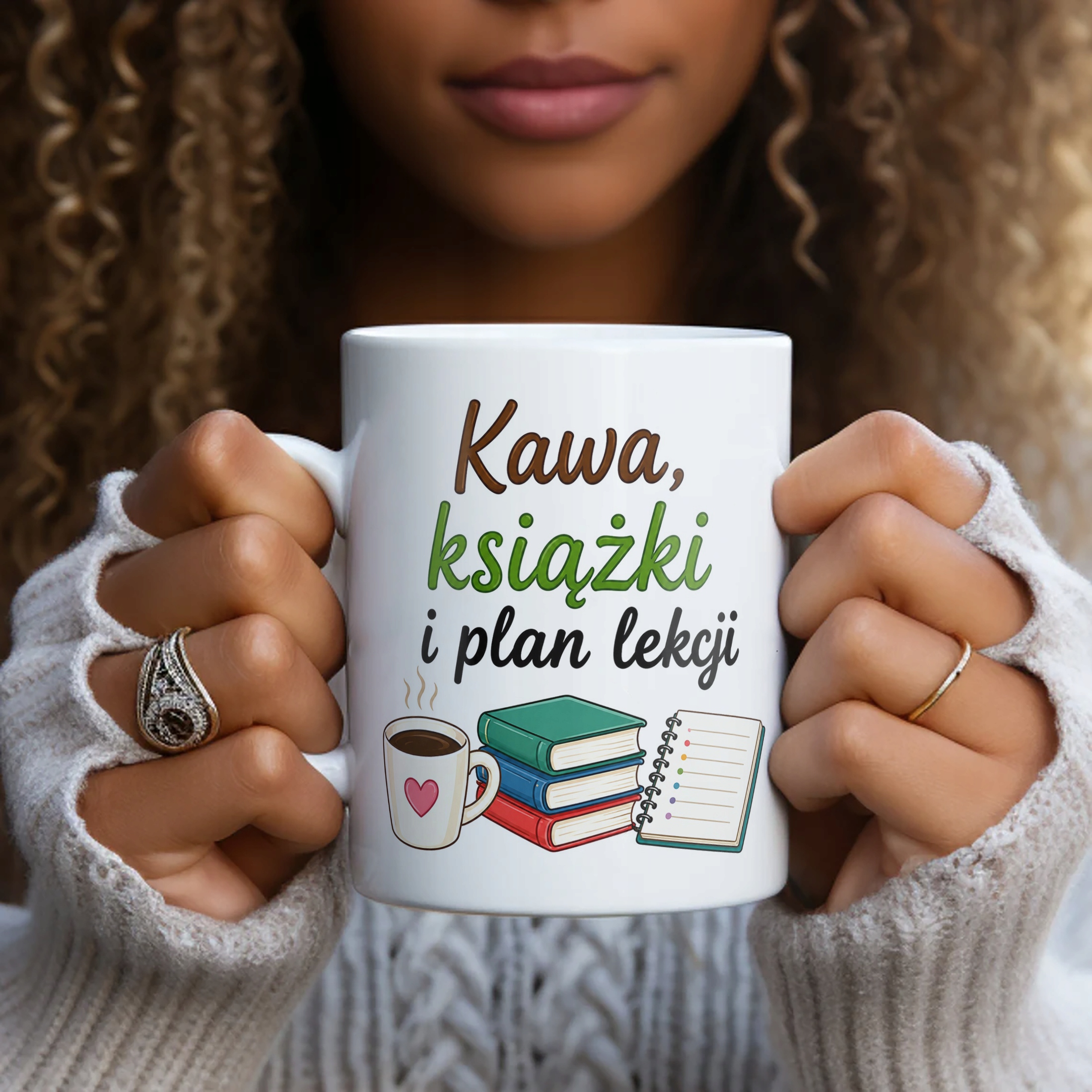 Kubek Dzień Nauczyciela Zakończenie Roku Prezent Upominek Szkoła