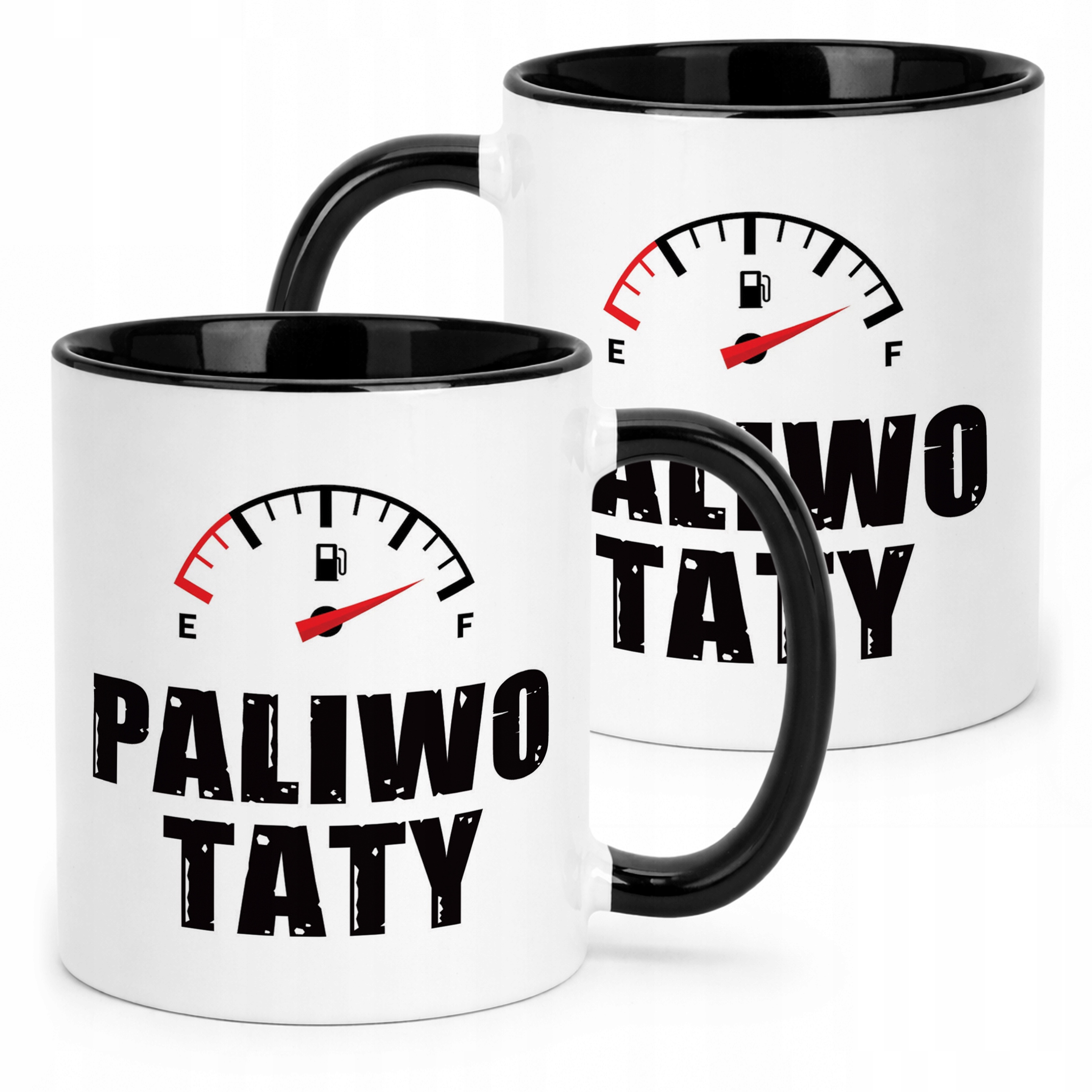 Kubek Czarny Dzień Ojca Dla Taty Paliwo Taty Prezent
