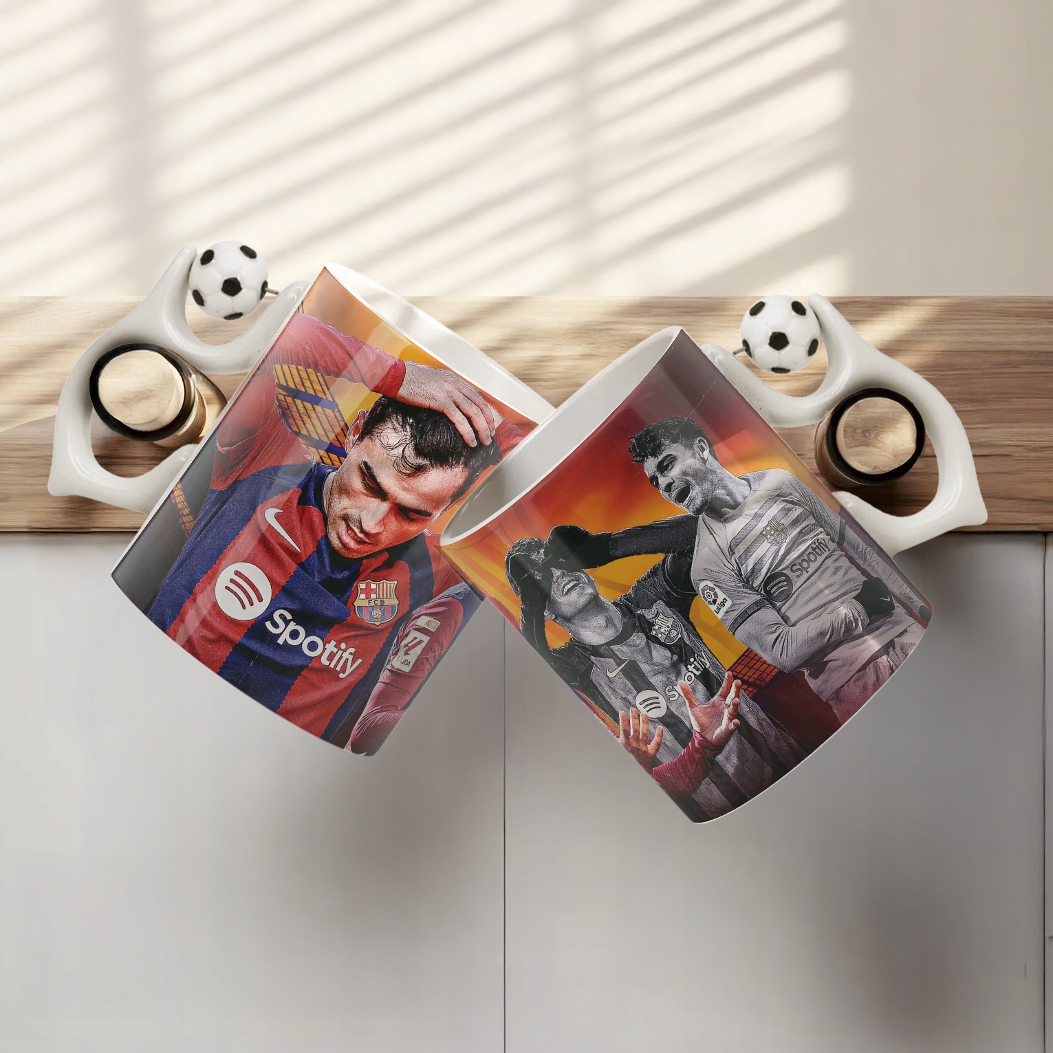 Kubek piłkarski Pedri dla fanów Barcelona Barca dla kibica