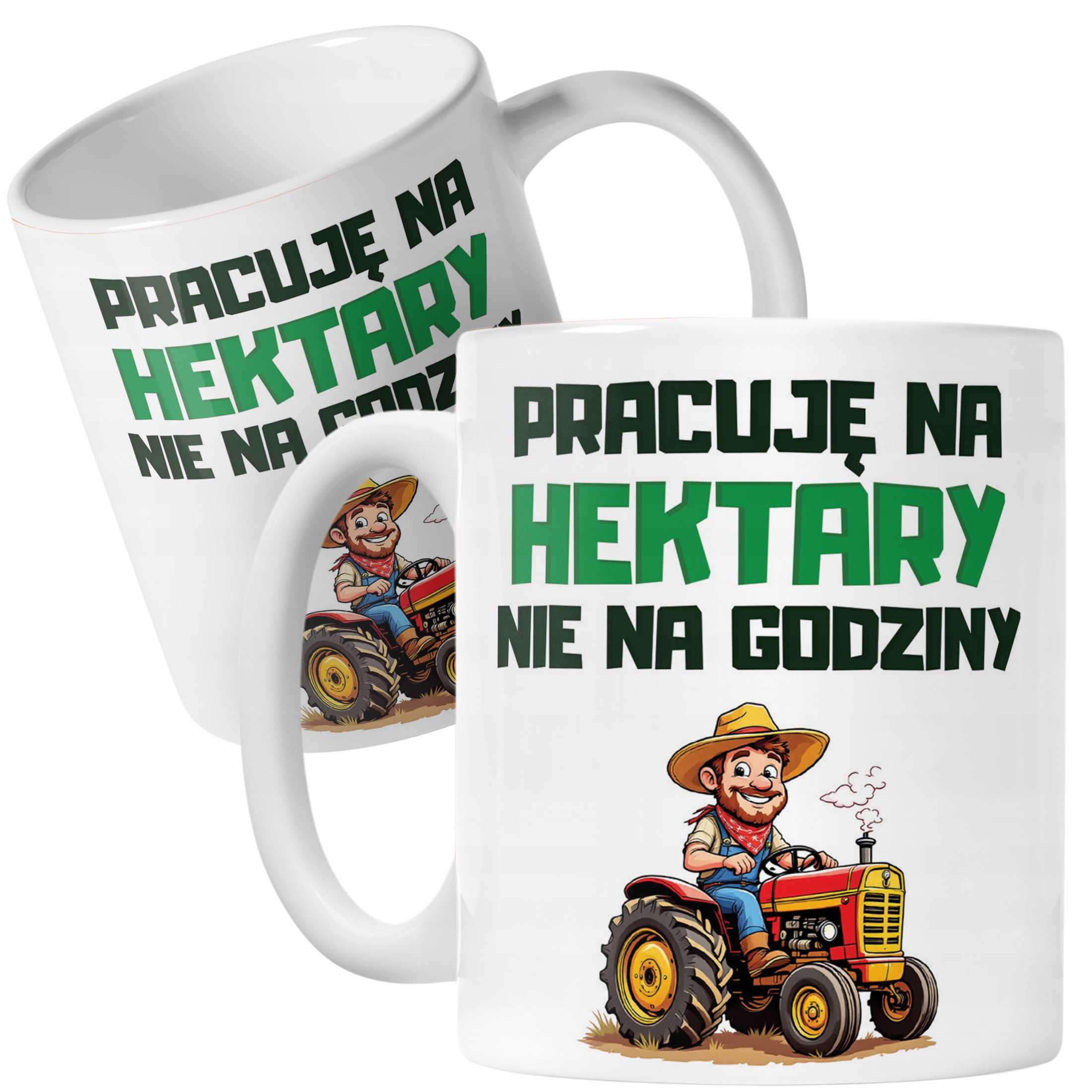 Kubek ceramiczny Rolnik Dla Rolnika Traktor Zabawny Prezent Upominek