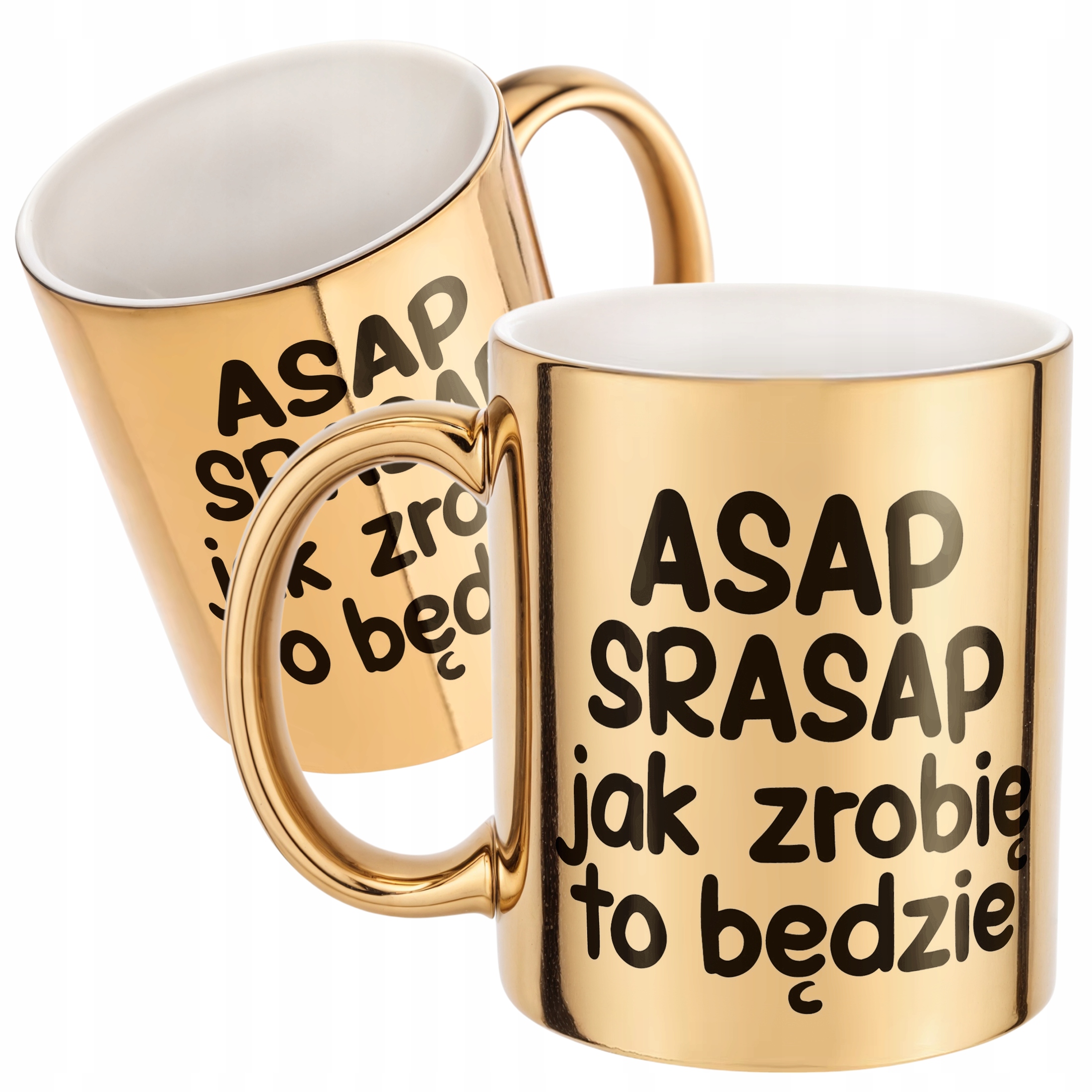 Złoty Kubek ASAP SPRASAP Jak Zrobię To Będzie Zabawny Prezent