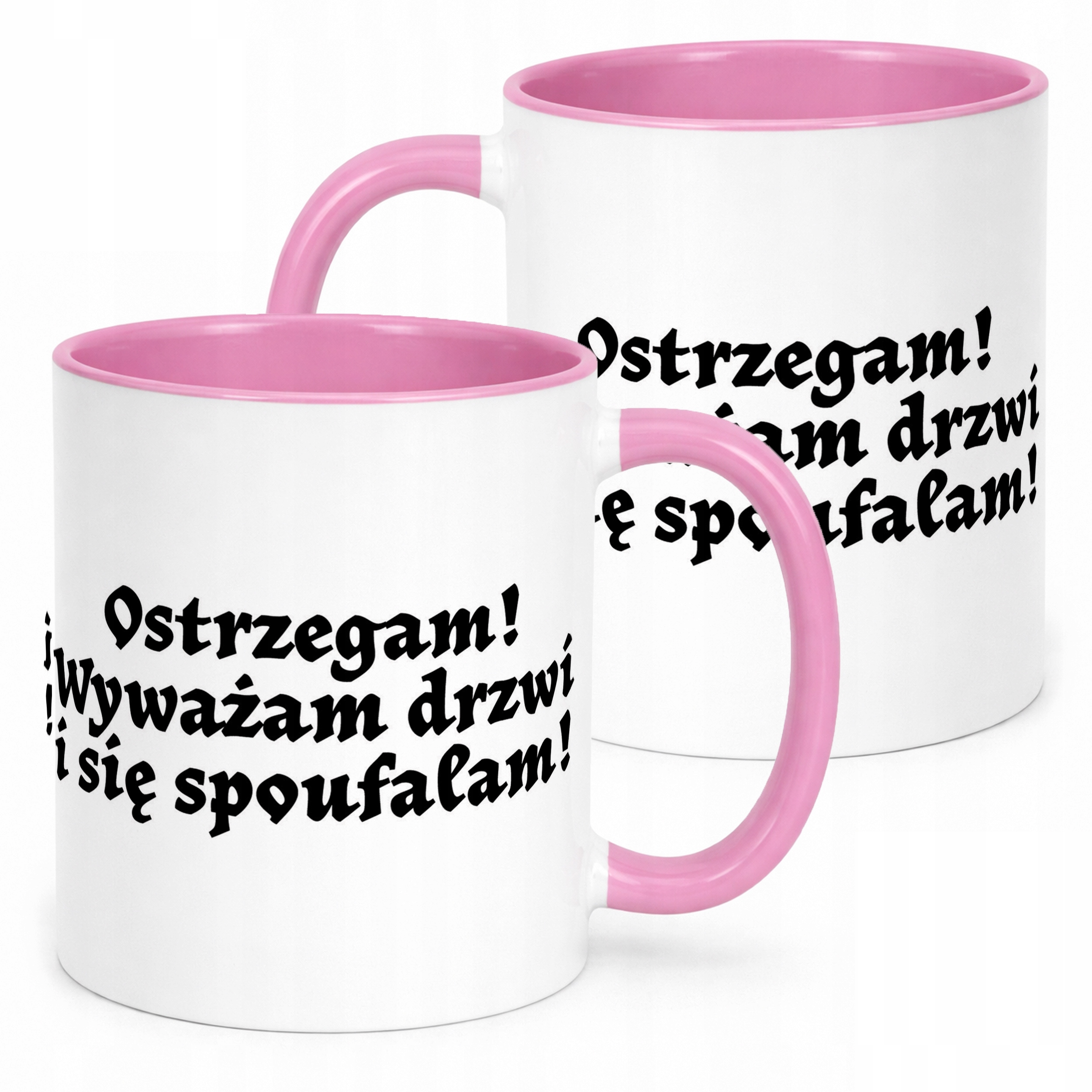 Kubek Różowy 1670 Wyważam Drzwi Dla Fanów Serialu Prezent