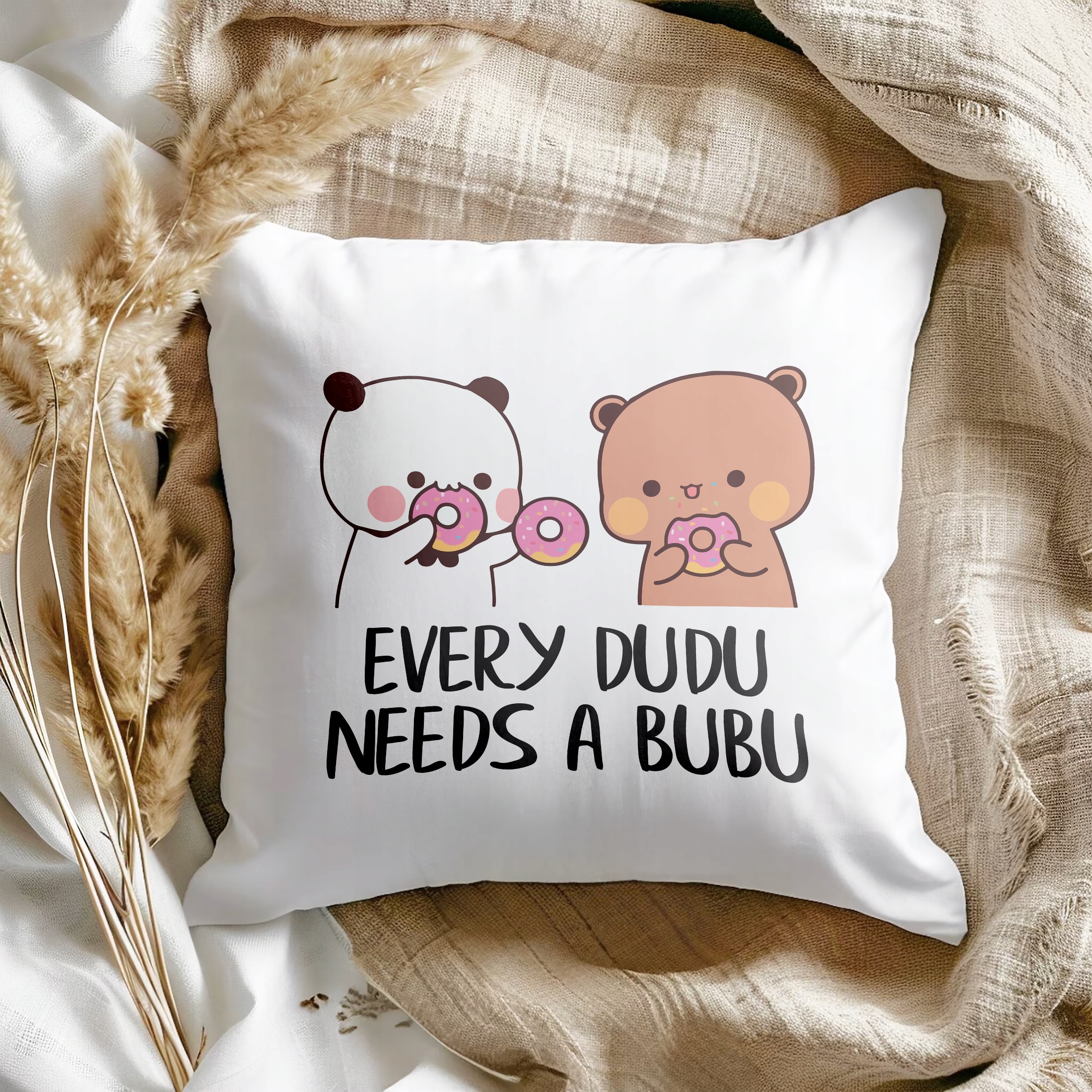 Poduszka na walentynki Bubu i Dudu Dla Party Prezent Upominek