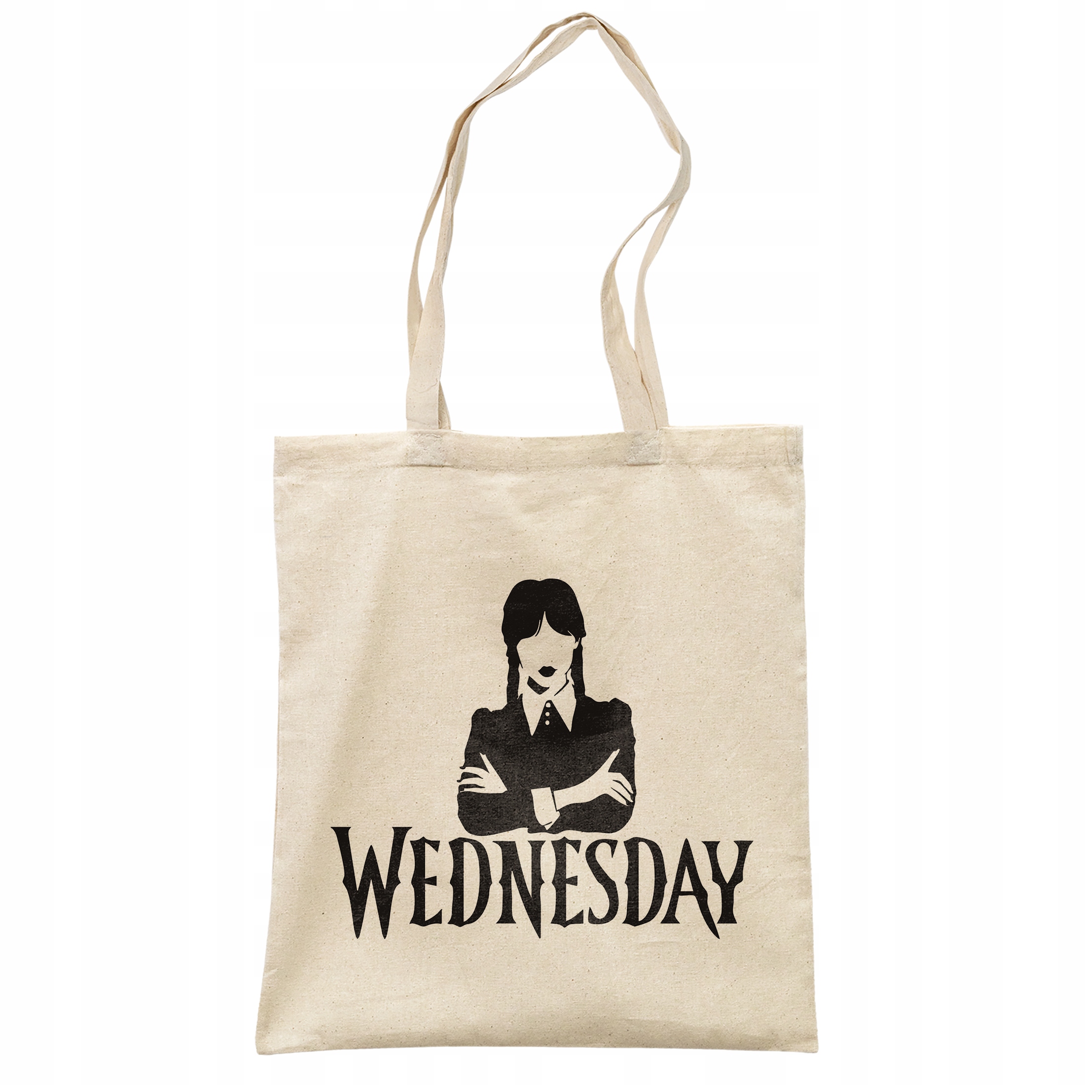 Torba bawełniana na zakupy Nevermore Wednesday Dla Fanów Serialu