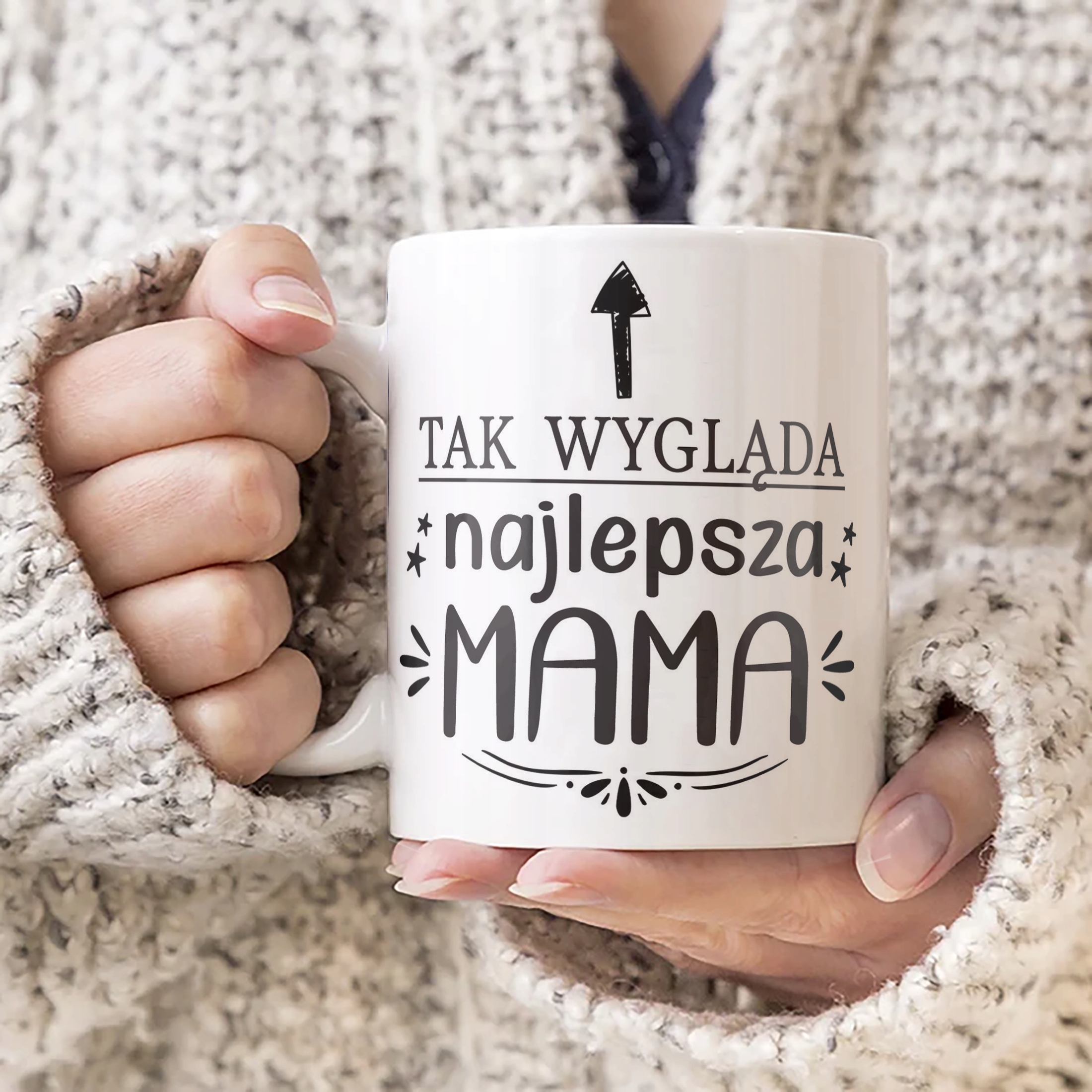 Kubek ceramiczny Dzień Matki Dla Mamy Prezent Tak Wygląda Najlepsza Mama