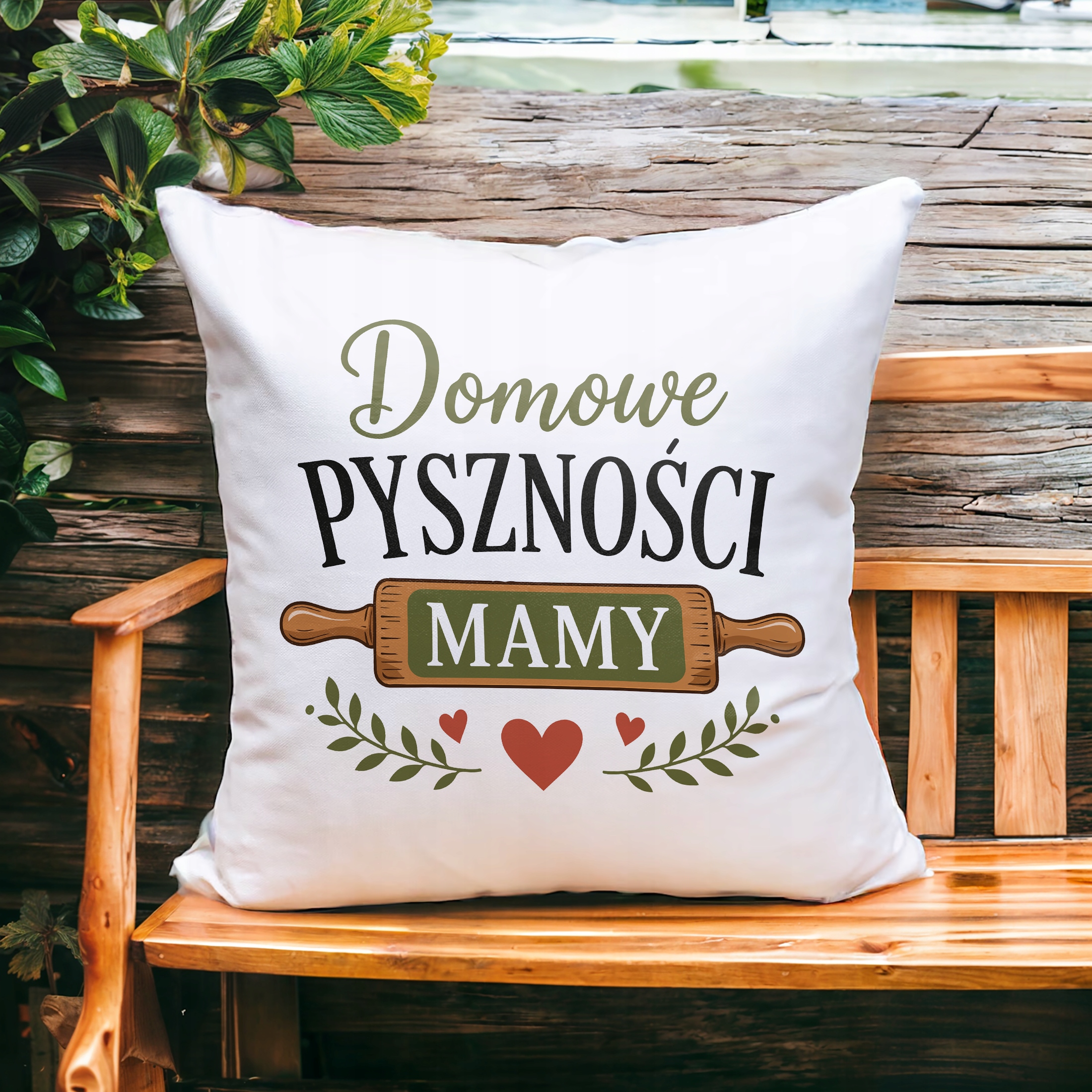 Poduszka 38x38cm dla mamy prezent na Dzień Matki upominek dla mamusi