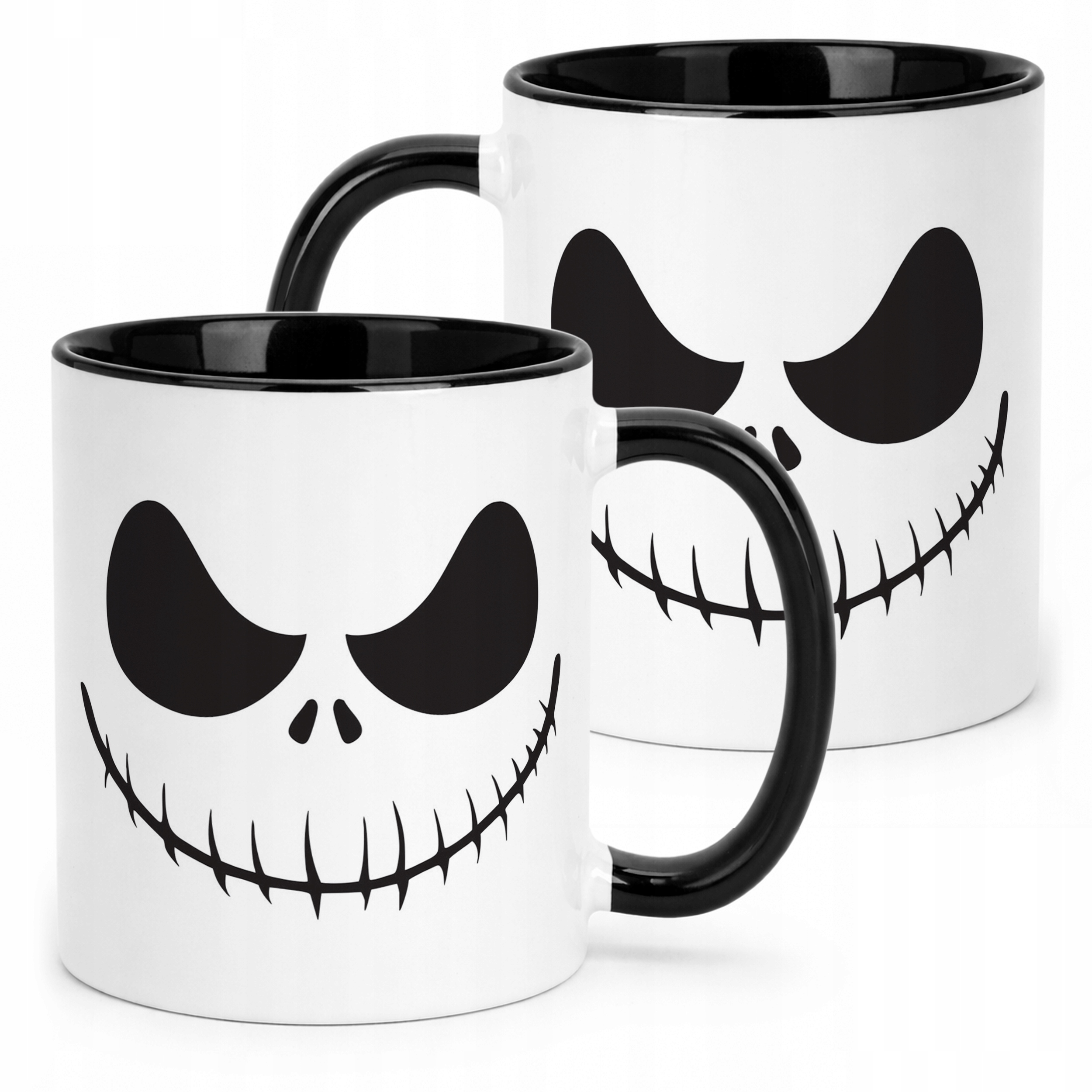 Kubek Czarny Halloween Jack Szkieleton Jesień Prezent Upominek