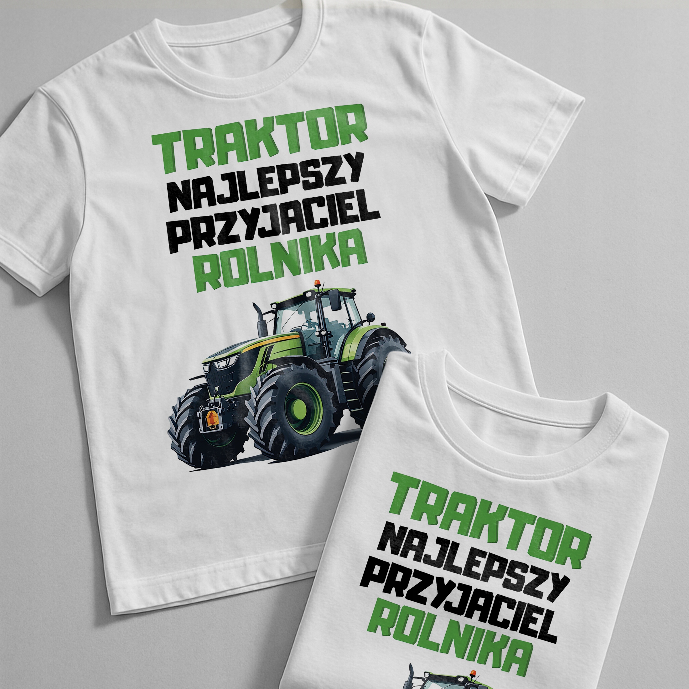 Koszulka biała męska Dla Rolnika Zabawny Prezent Upominek r. 3XL