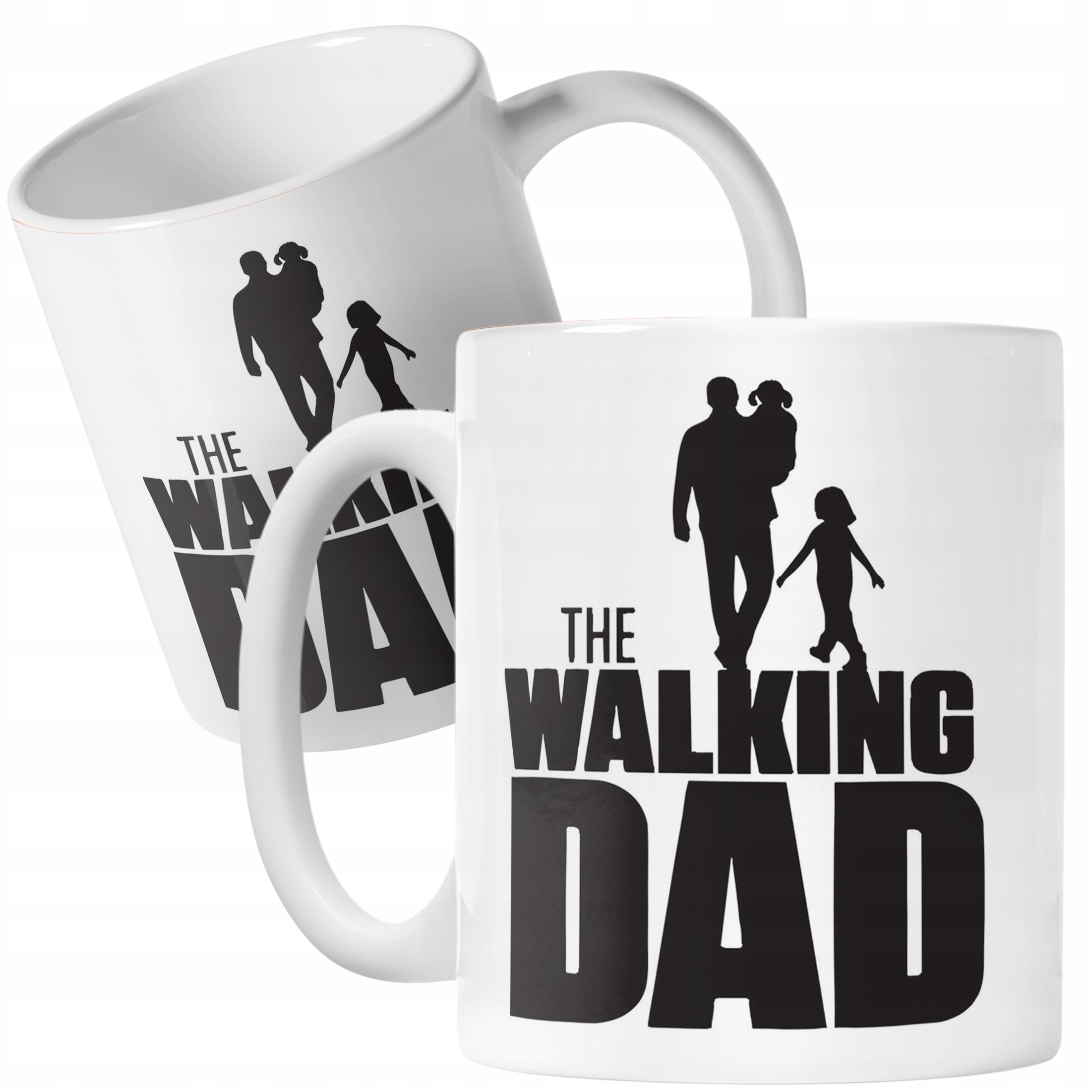 Kubek ceramiczny Dzień Ojca Dla Taty The Walking Dad Prezent