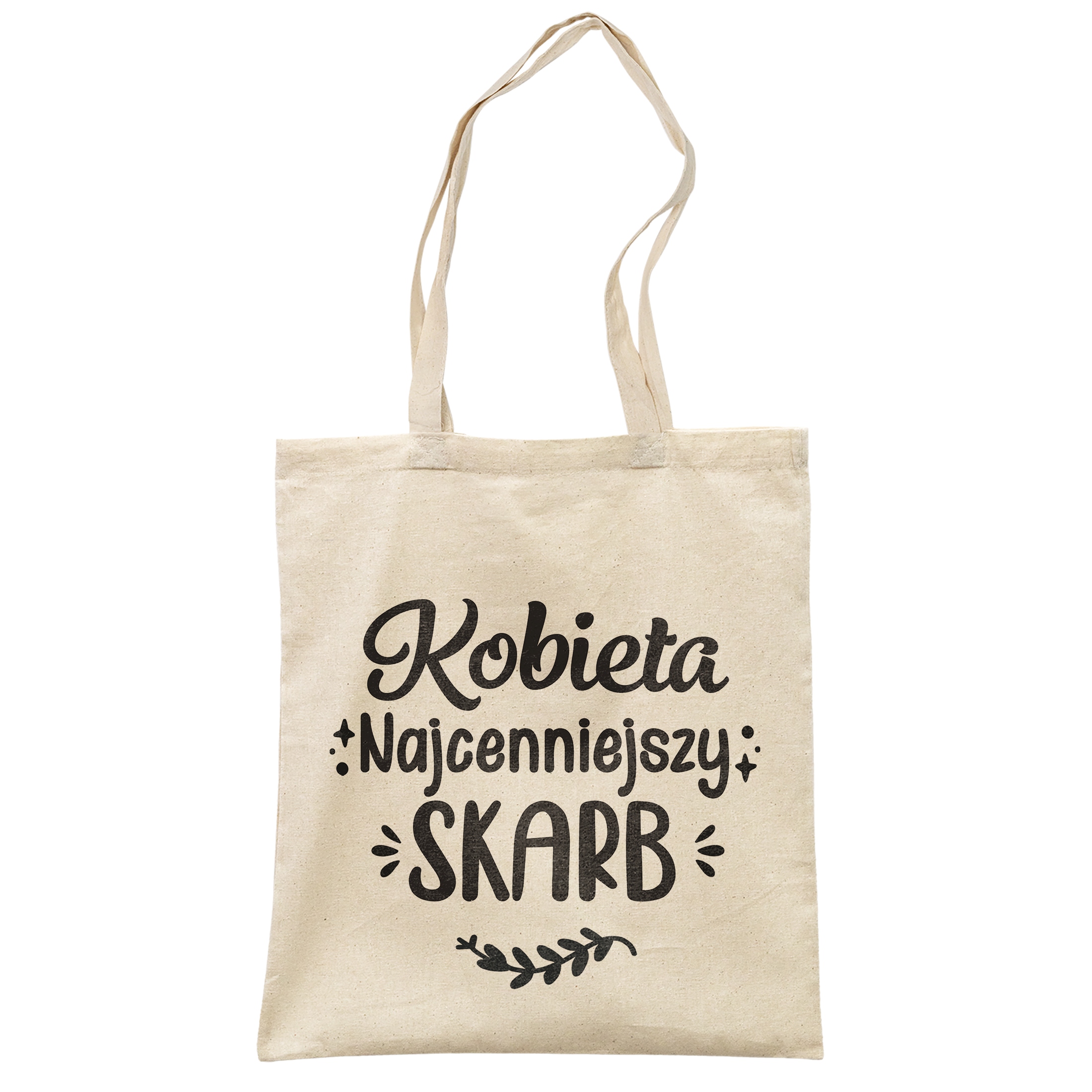 Torba bawełniana na zakupy prezent na Dzień Kobiet Kobieta Skarb