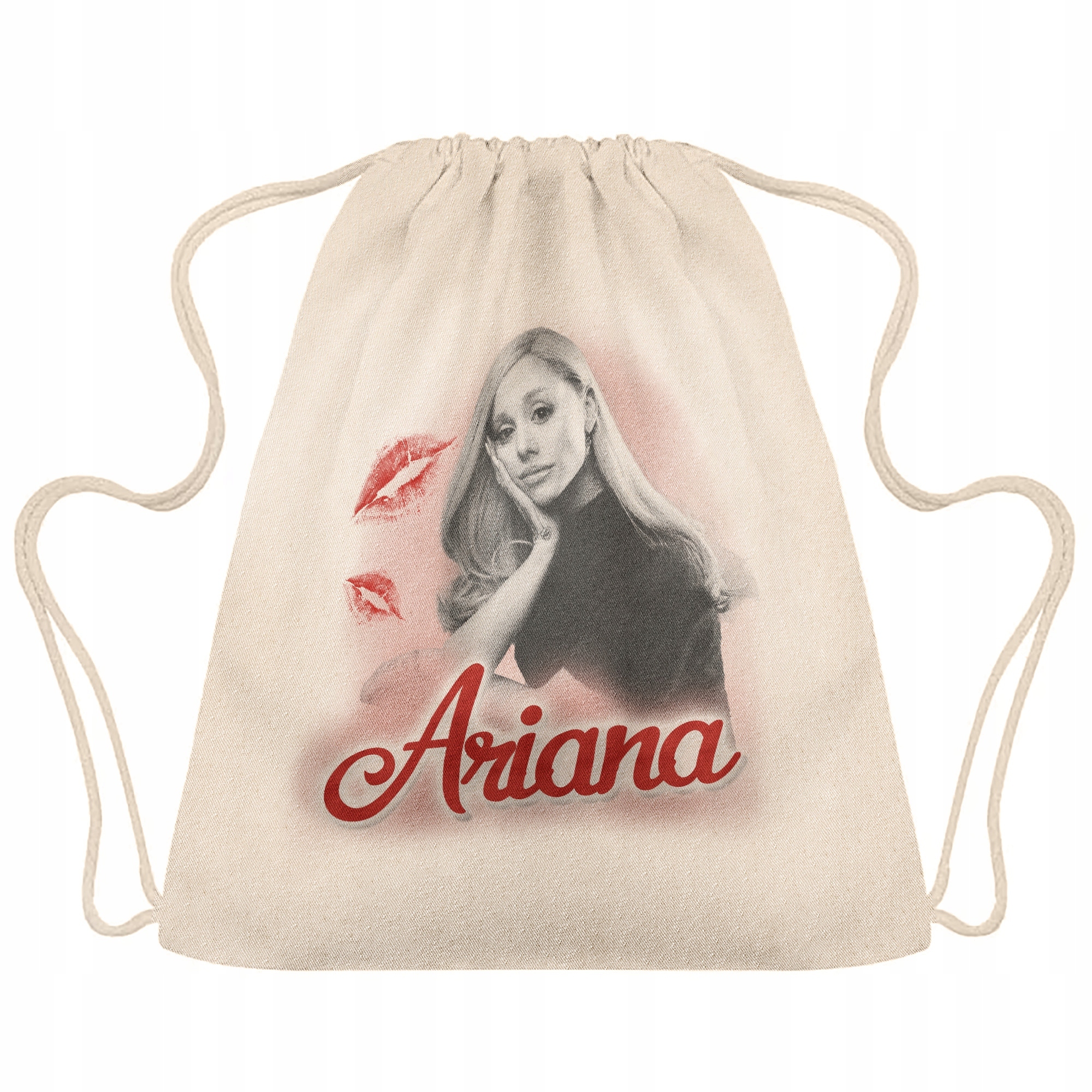 Plecak bawełniany 34×40 Ariana Grande Dla Fanów