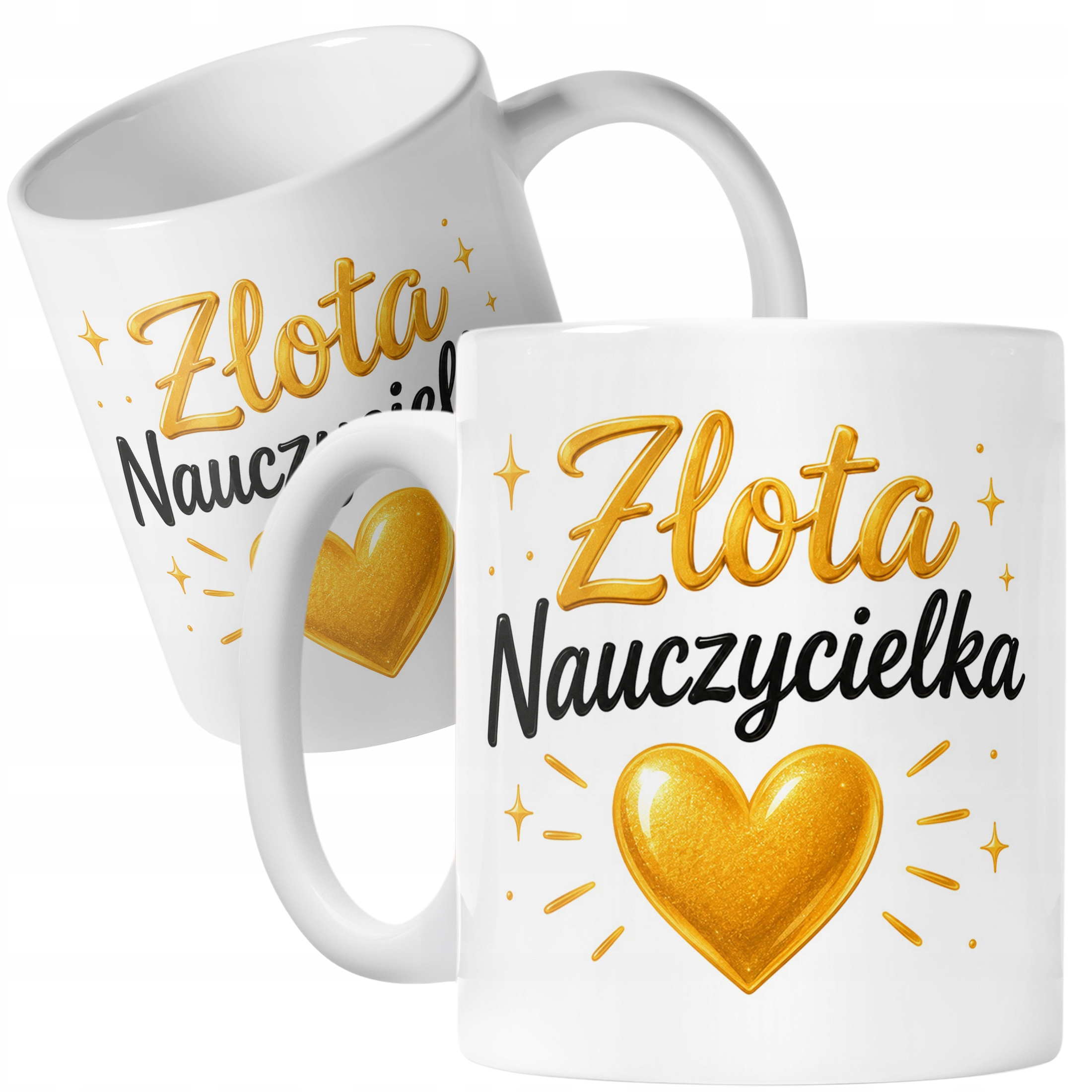 Kubek Dzień Nauczyciela Zakończenie Roku Dla Nauczycielki Prezent Upominek