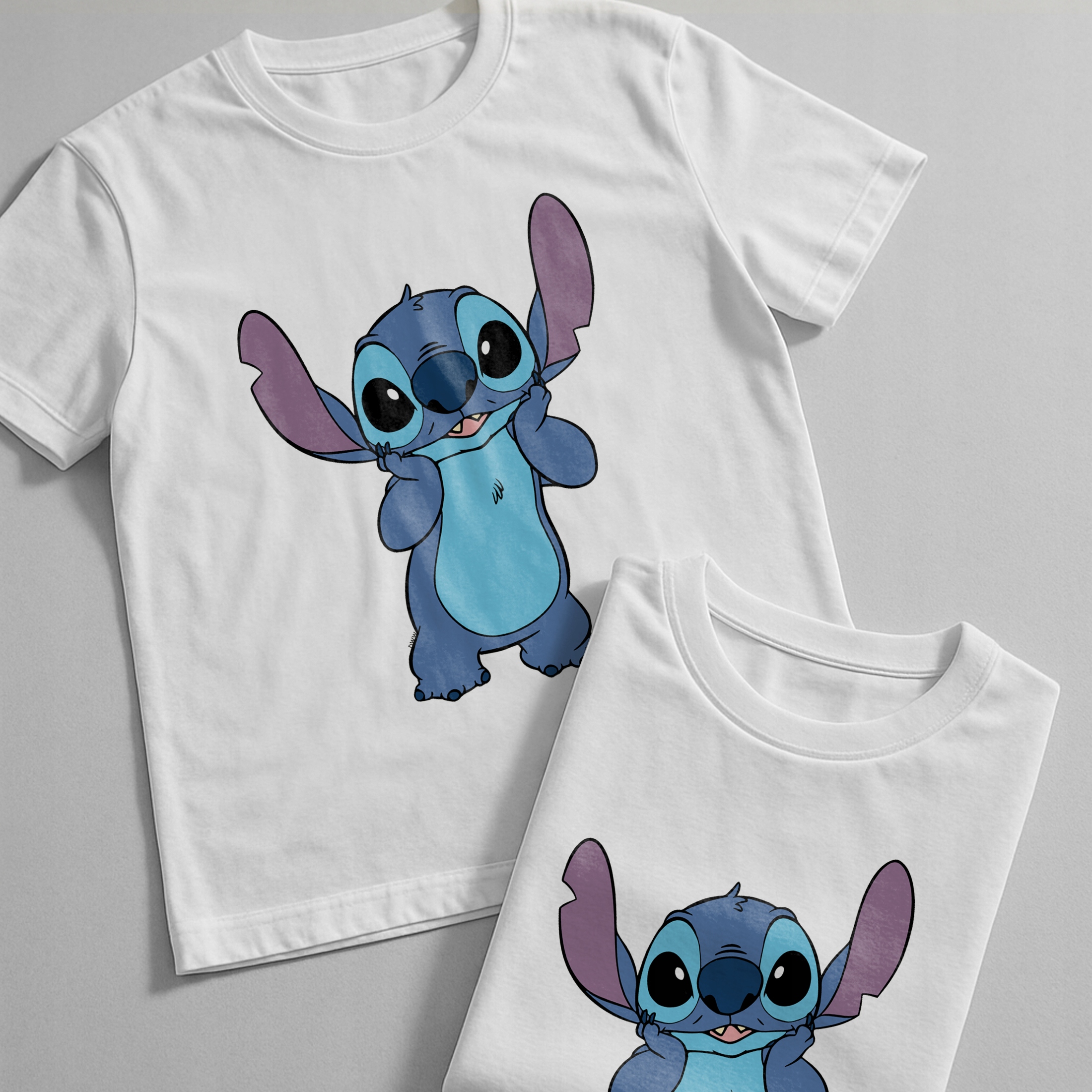 Koszulka biała dziecięca Stitch Lilo i Stich Dla Fanów