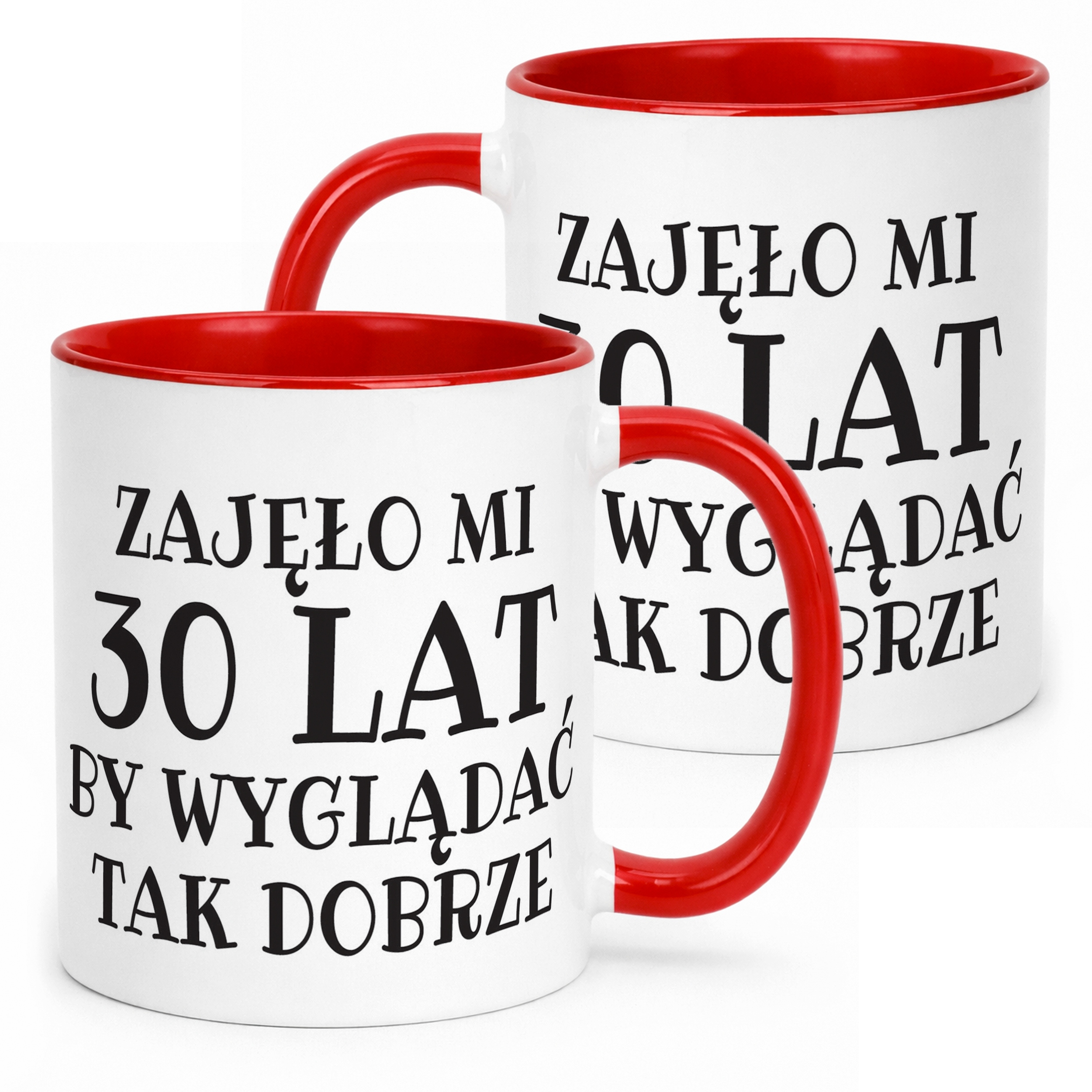 Kubek ceramiczny Zajęło Mi 30 Lat Na Urodziny Prezent Upominek