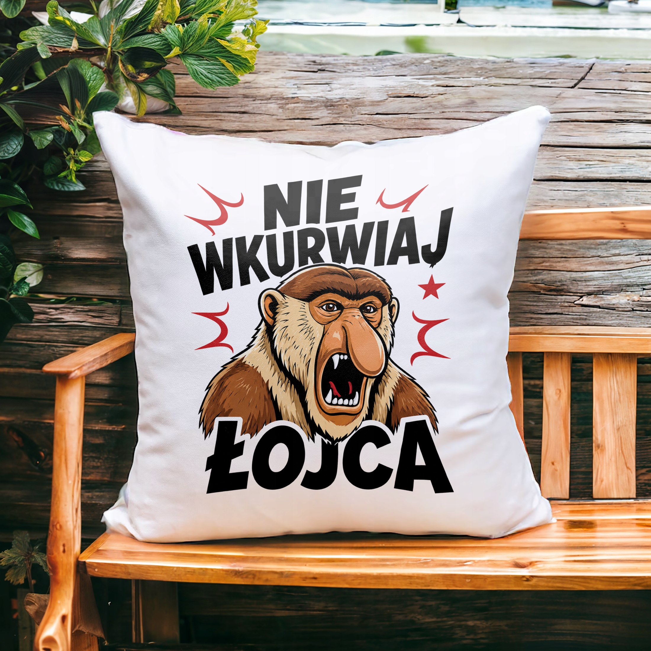 Prezent na Dzień Ojca poduszka 38x38cm dla taty upominek dla tatusia