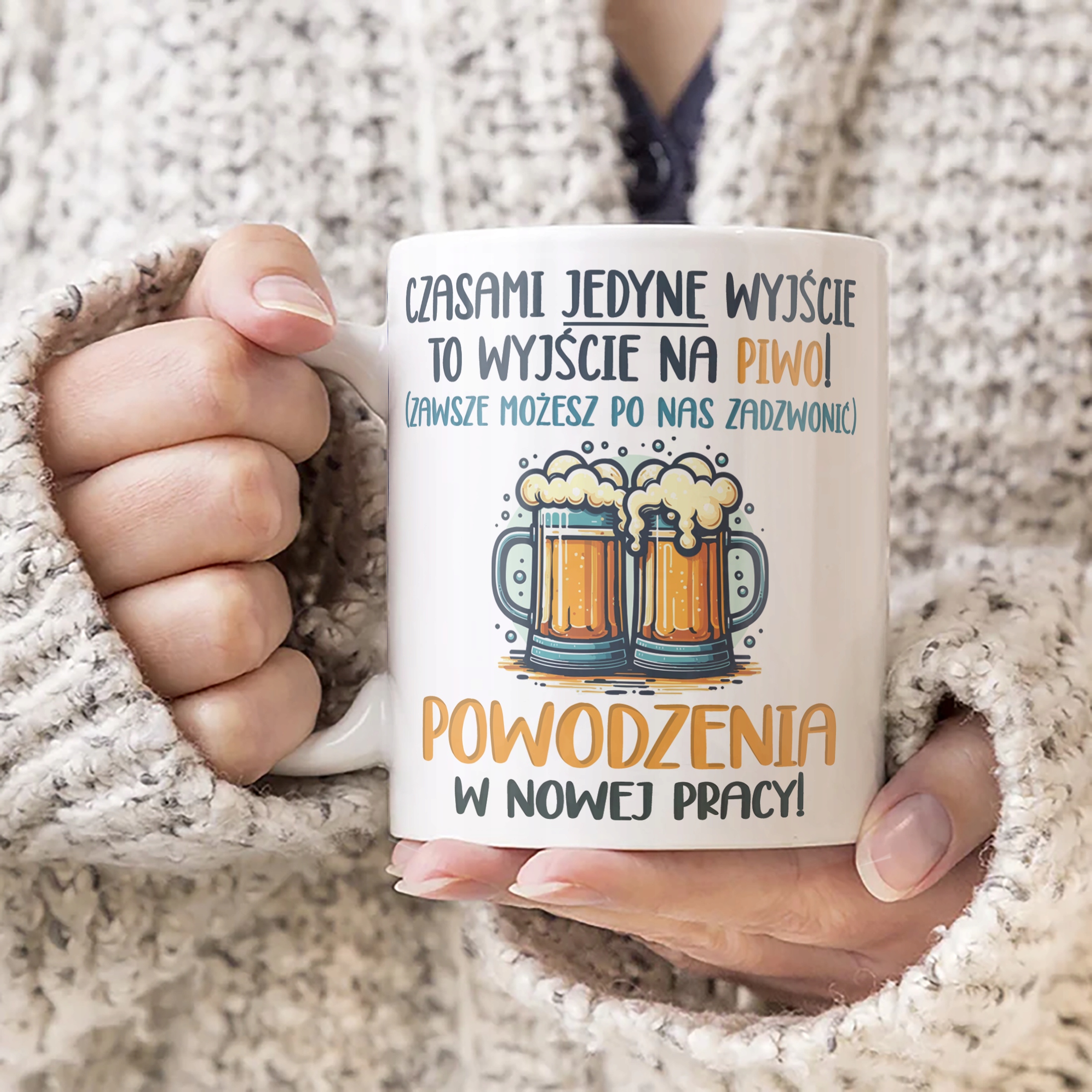 Kubek ceramiczny Pożeganie Odejście z Pracy Dla Kolegi Koleżanki Prezent