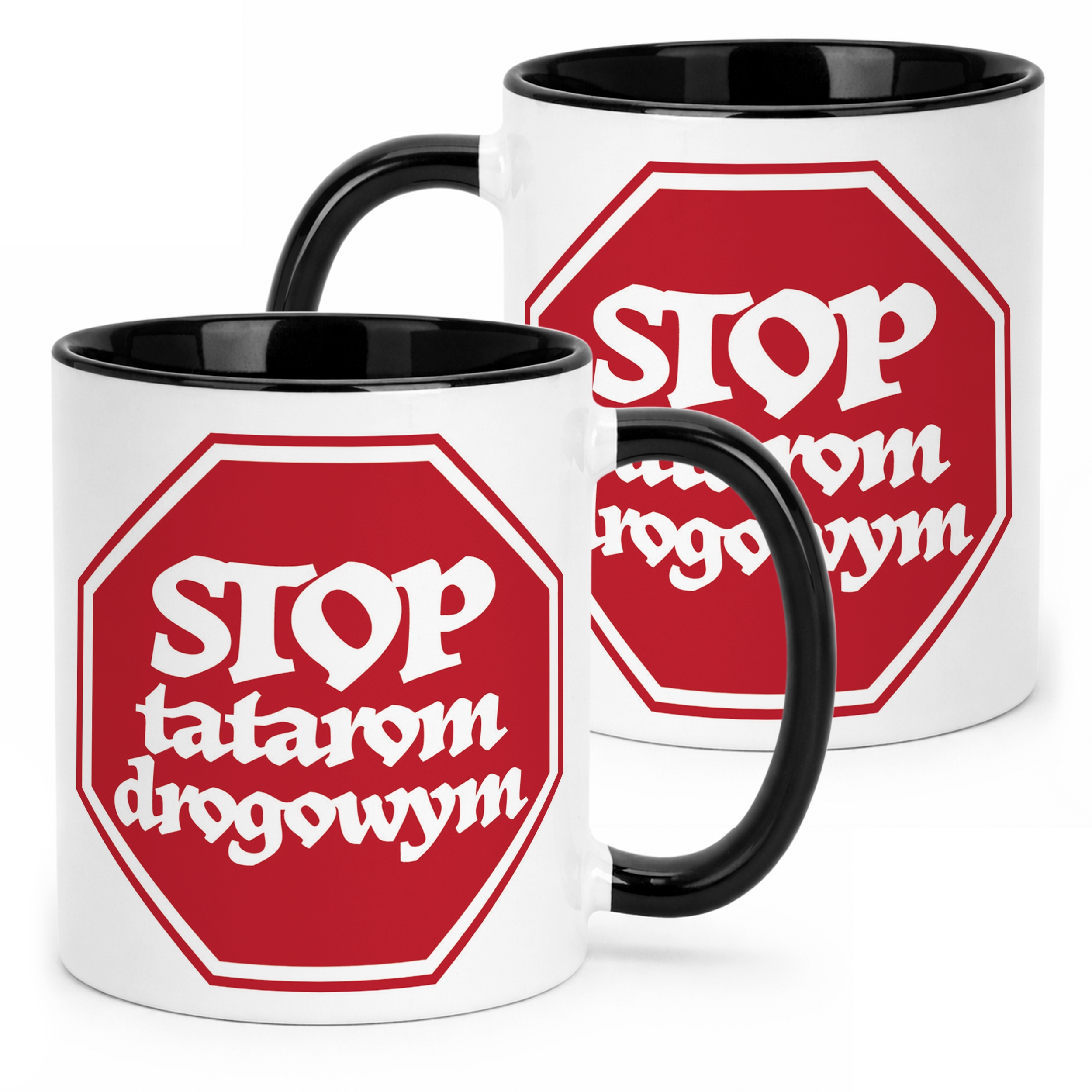 Kubek Czarny 1670 Stop Tatarom Dla Fanów Serialu Prezent