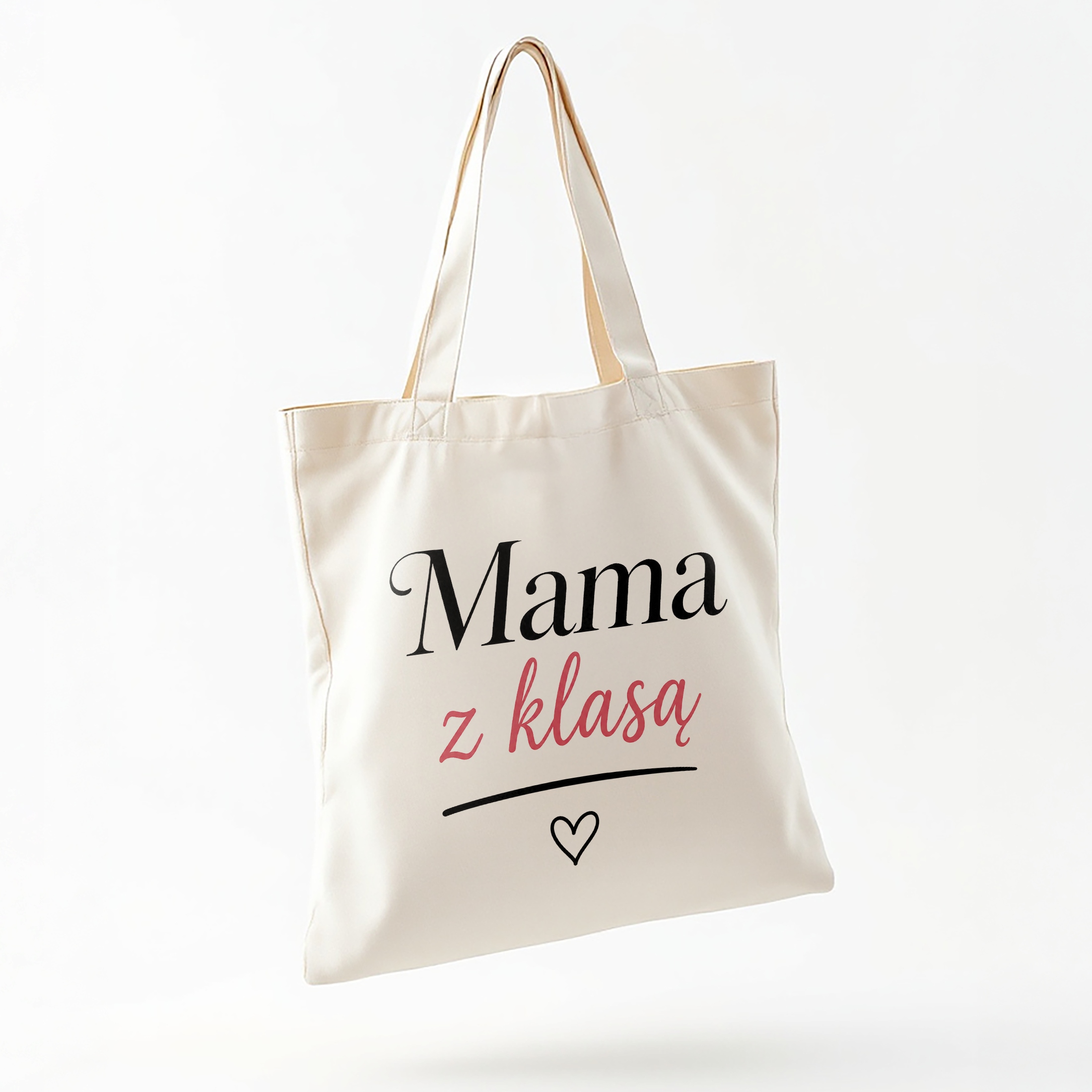 Dzień Matki prezent dla mamy torba bawełniana naturalna torba na zakupy