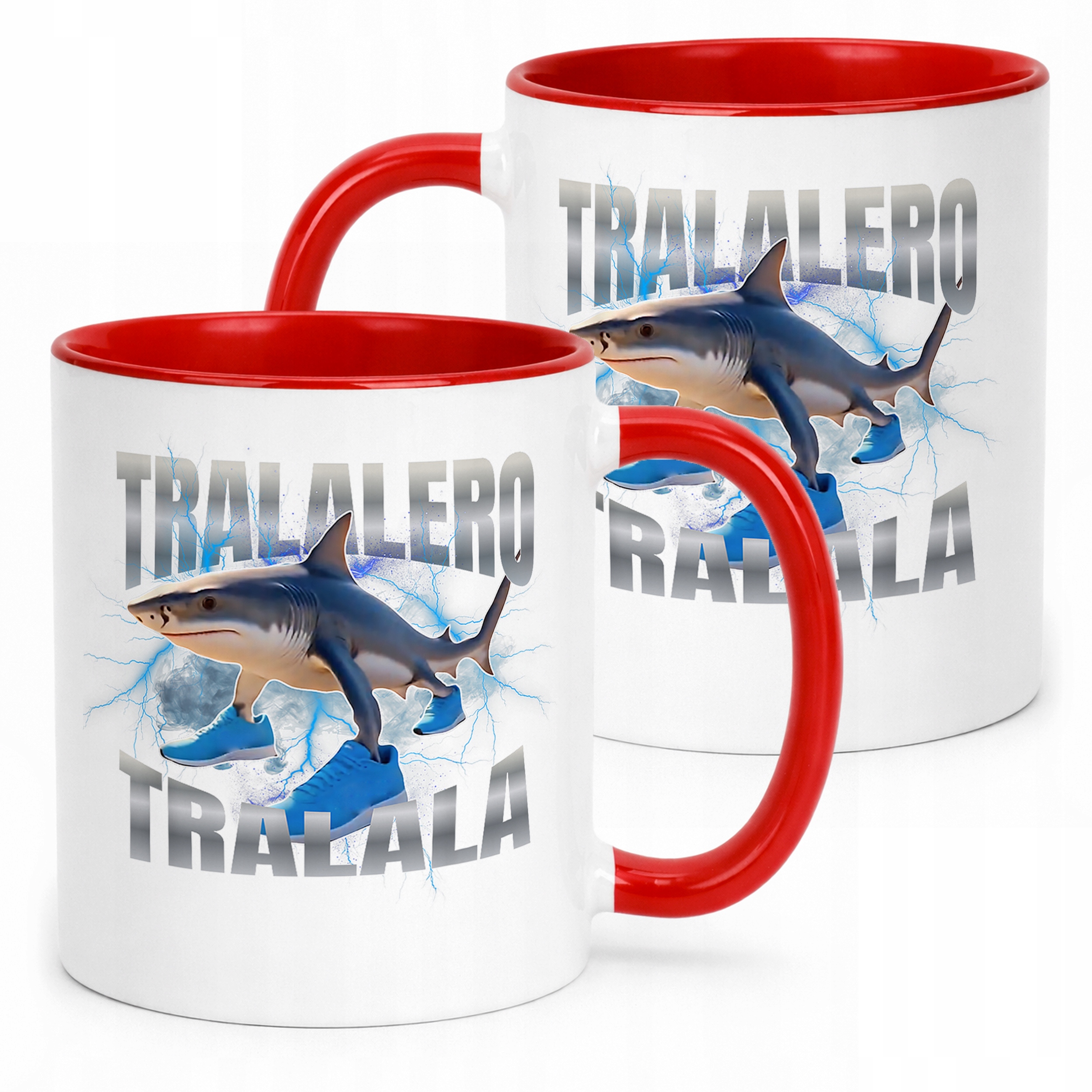 Kubek ceramiczny Tralalero Tralala viral tiktok brainrot mem