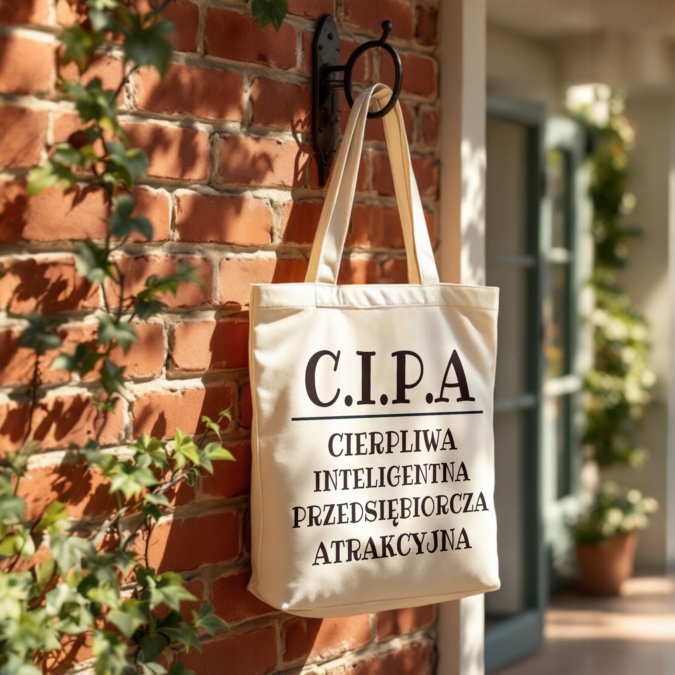 Torba bawełniana premium C.I.P.A Zabawny Prezent