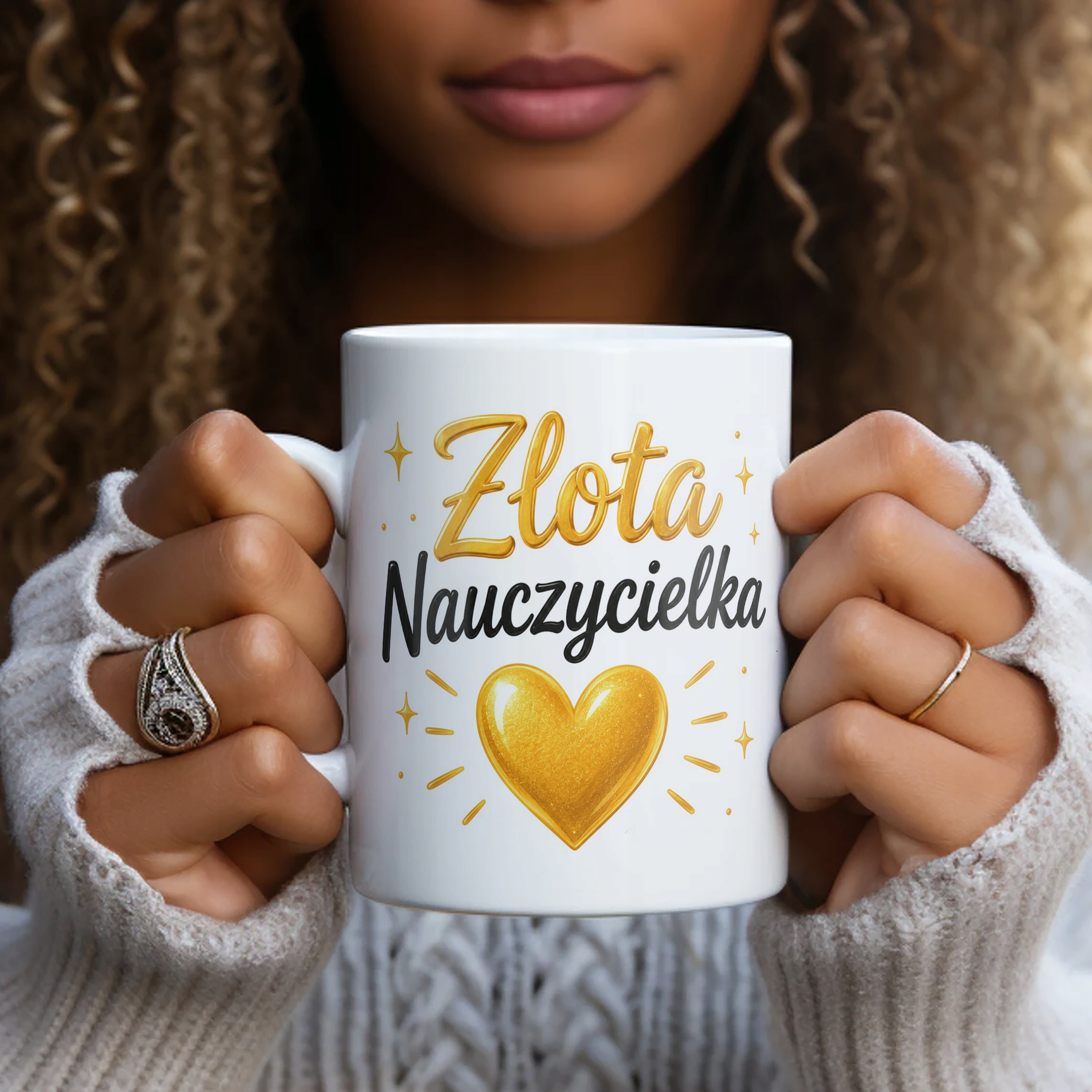 Kubek Dzień Nauczyciela Zakończenie Roku Dla Nauczycielki Prezent Upominek