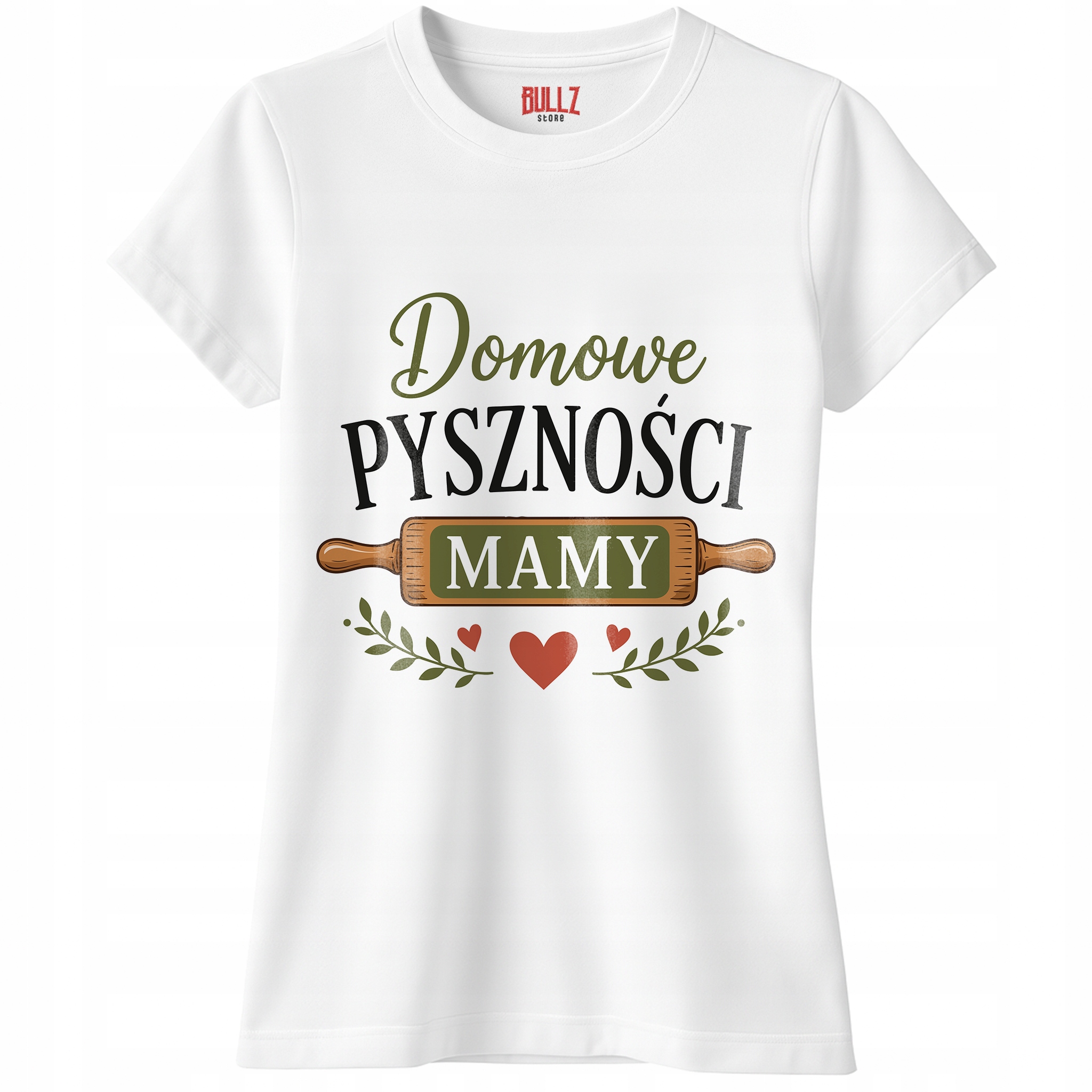 Koszulka biała damska Dzień Matki Dla Mamy Prezent Upominek r. S