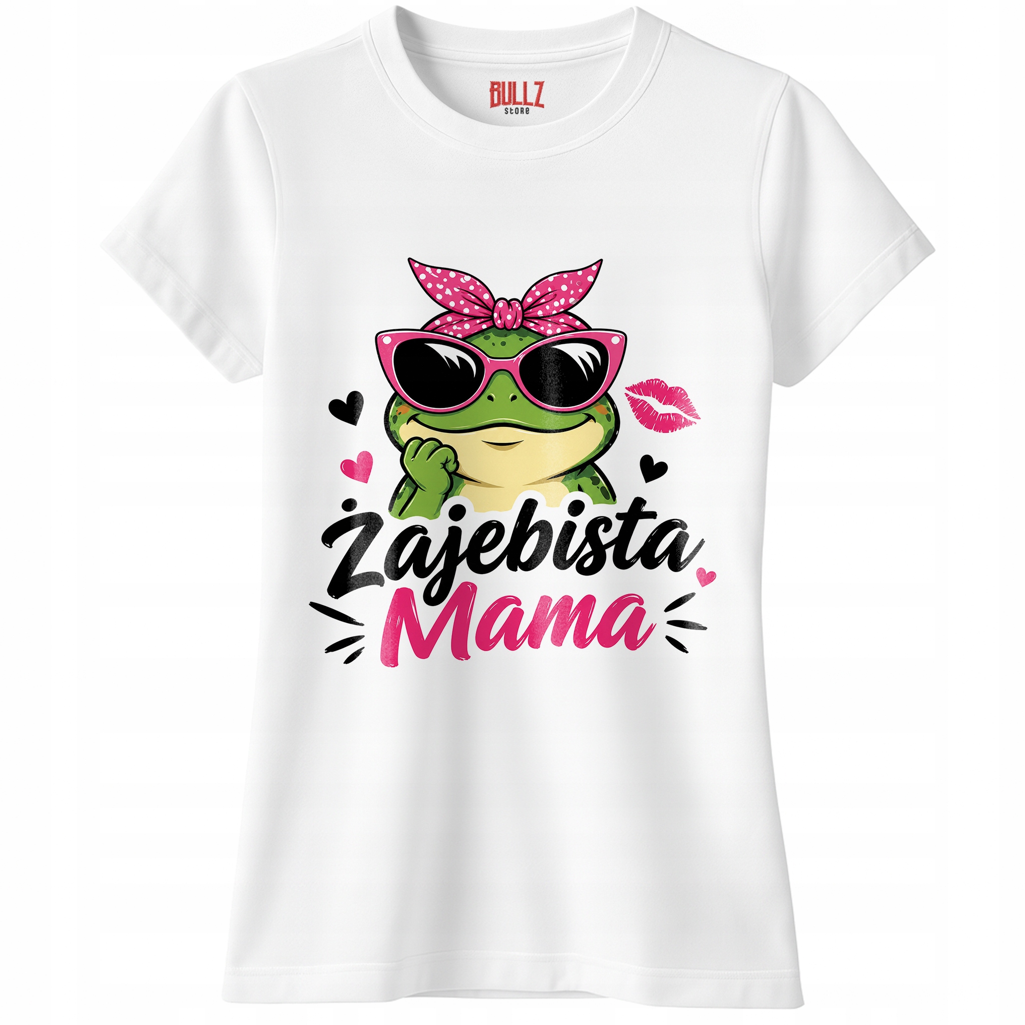 Koszulka biała damska Dzień Matki Dla Mamy Prezent Upominek r. S
