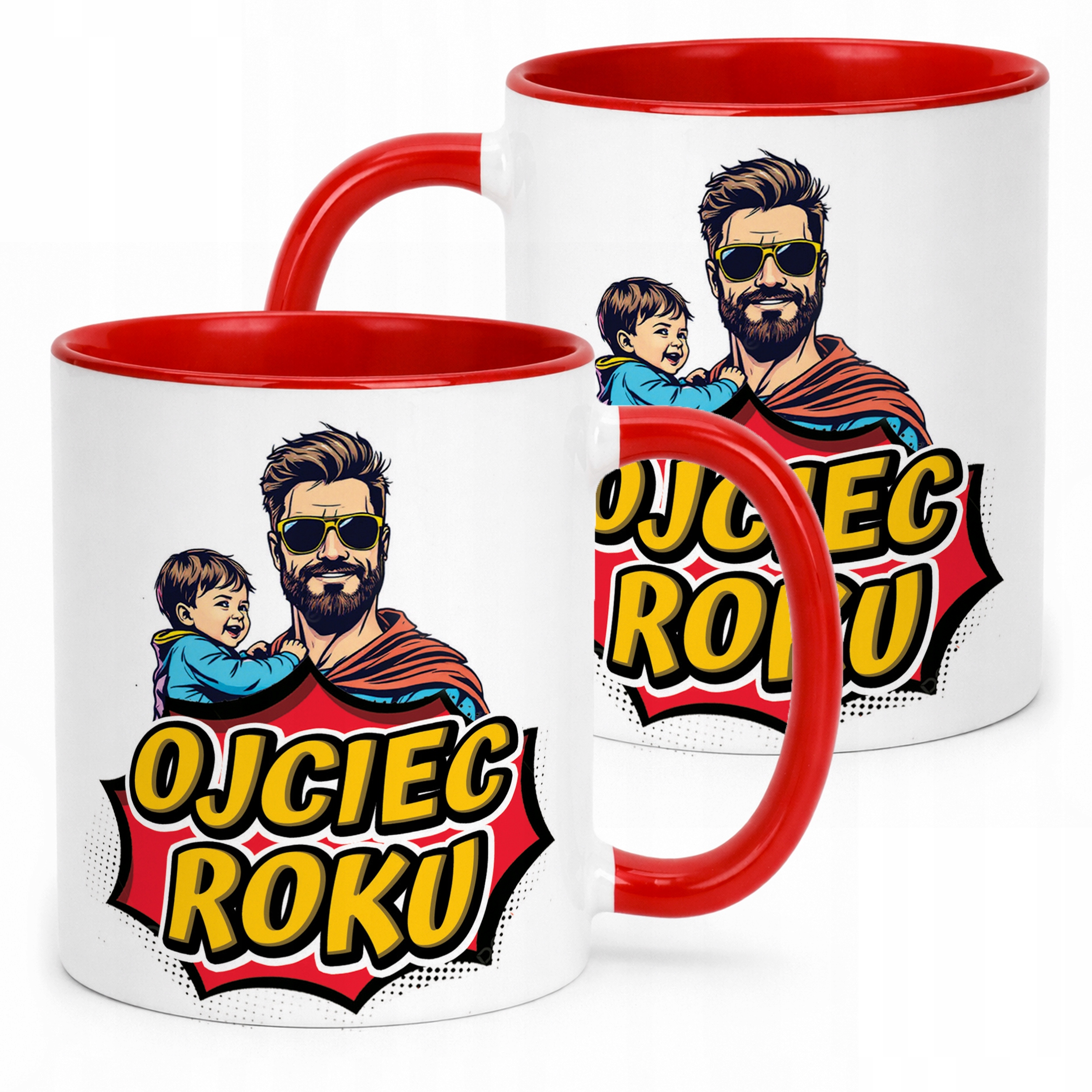 Kubek ceramiczny Dzień Ojca Dla Taty Ojciec Roku Prezent