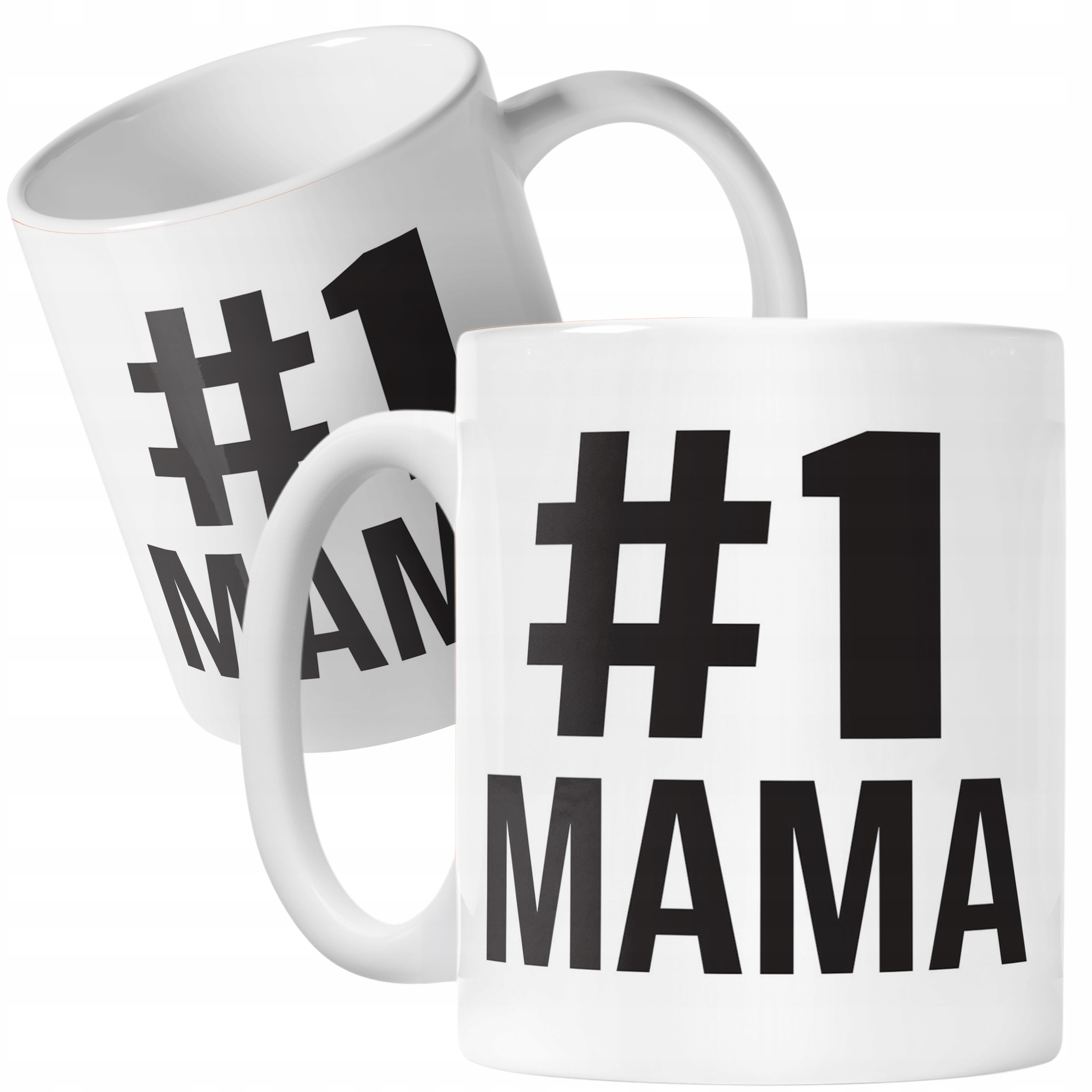 Kubek ceramiczny Dzień Matki 1# MAMA Prezent Upominek Dla Mamy