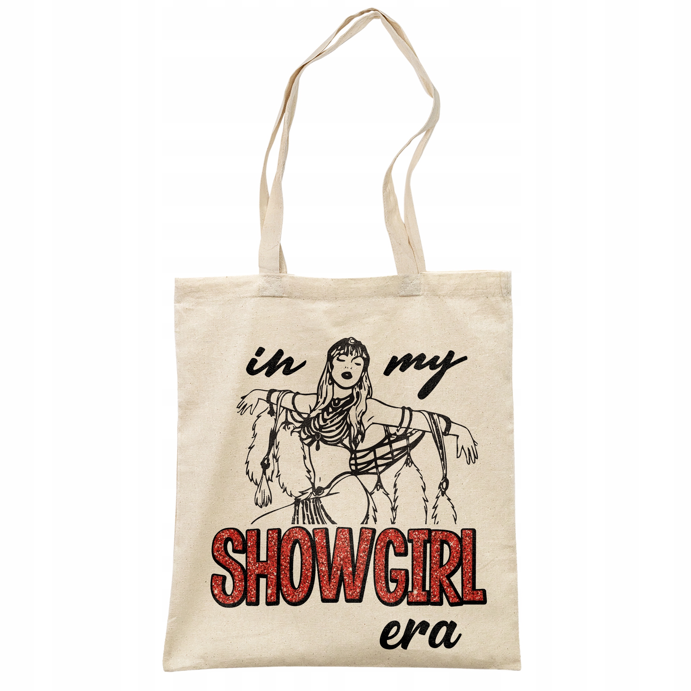 Torba bawełniana na zakupy Taylor Swift The Life Of A Showgirl Dla Fanów