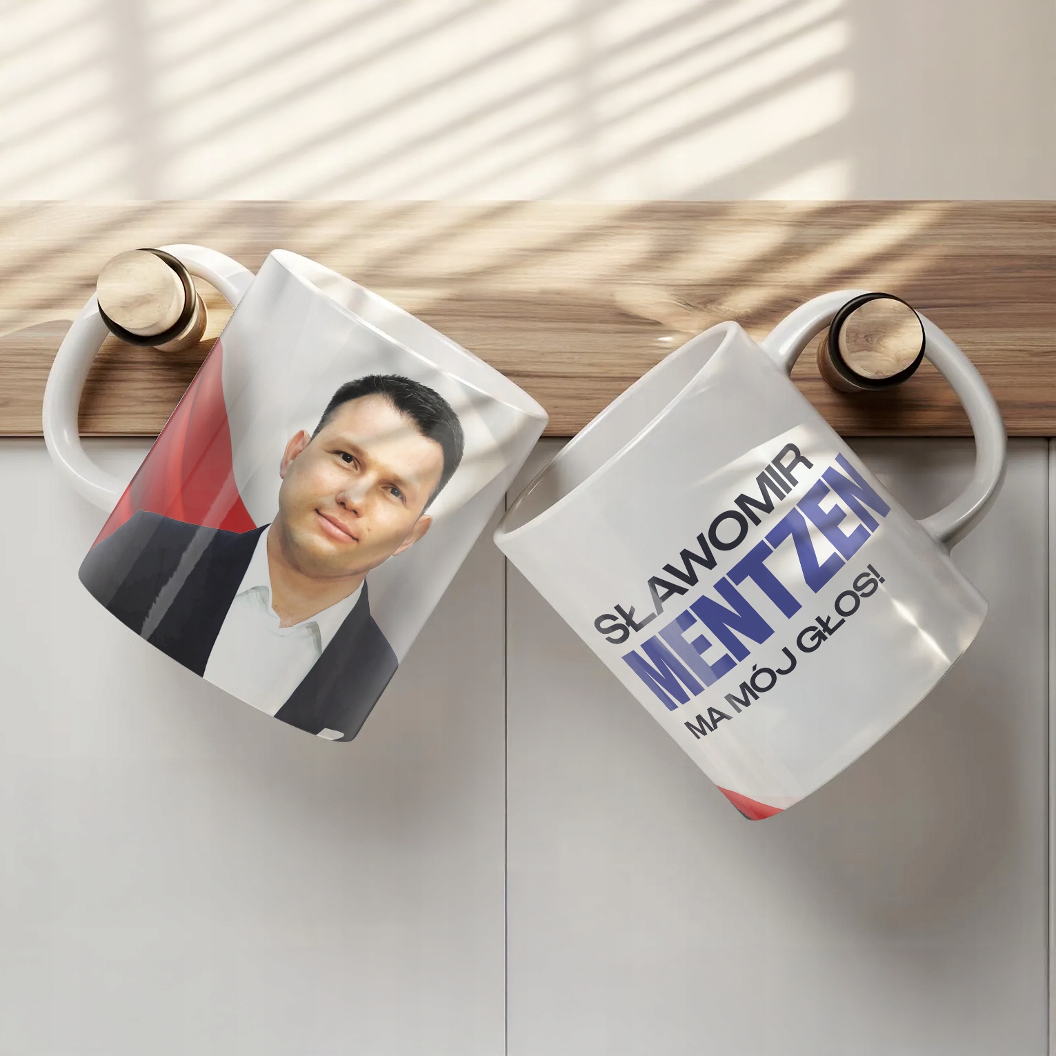Kubek ceramiczny Sławomir Mentzen Ma Mój Głos #Mentzen2025 Konfederacja