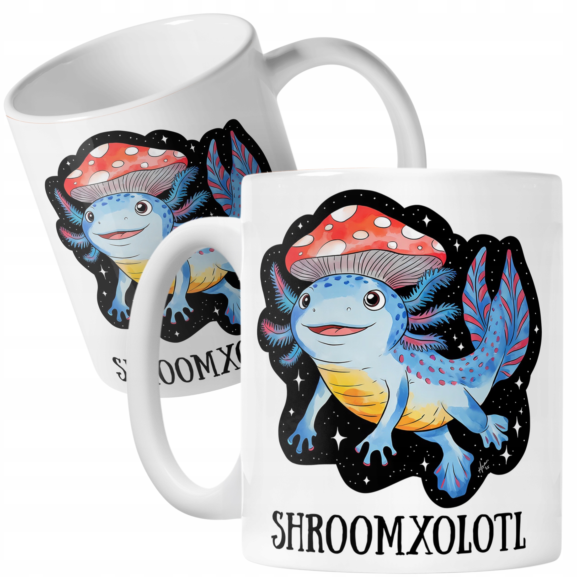 Kubek z motywem z gry dla dzieci Aksolotl Axolotl Mine craft Różowy HIT