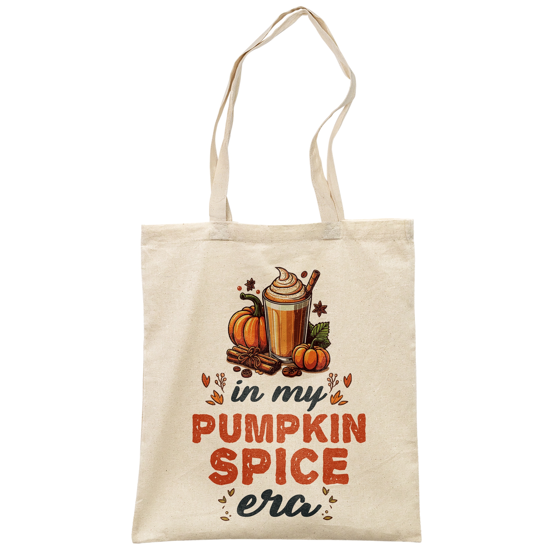 Torba bawełniana na zakupy Jesień In My Pumpkin Spice Era Dynia