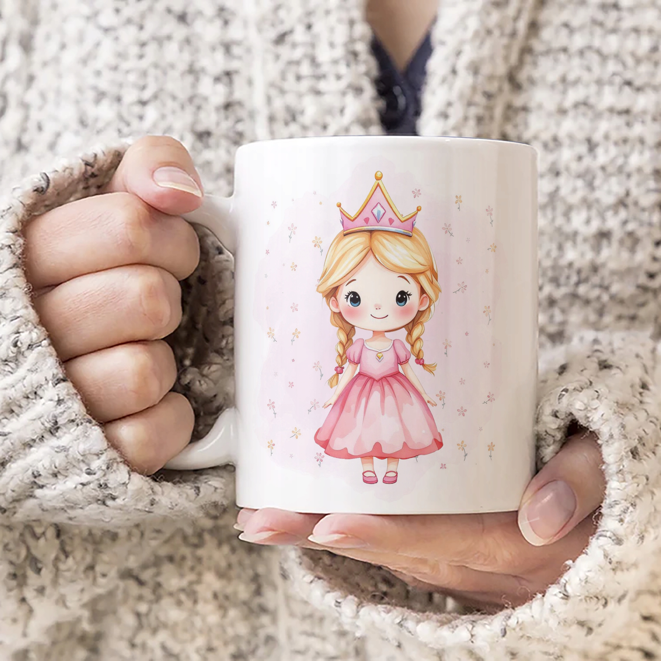 Kubek Ceramiczny Personalizowany Dzień Kobiet Dla Dziewczynki Prezent