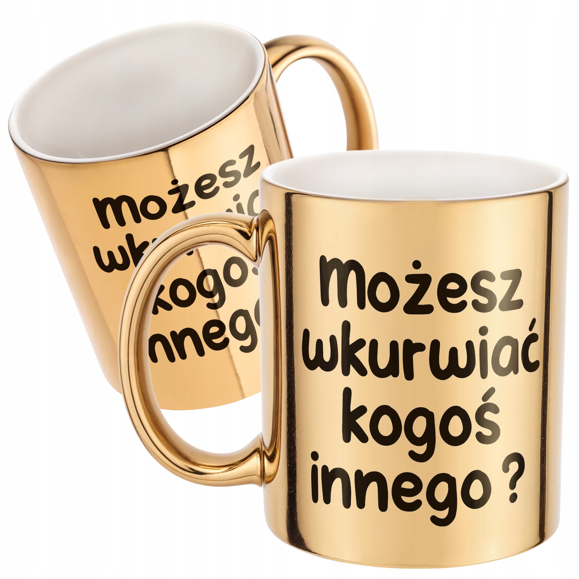Złoty Kubek Możesz Wku**iać Kogoś Innego Śmieszny Zabawny Prezent
