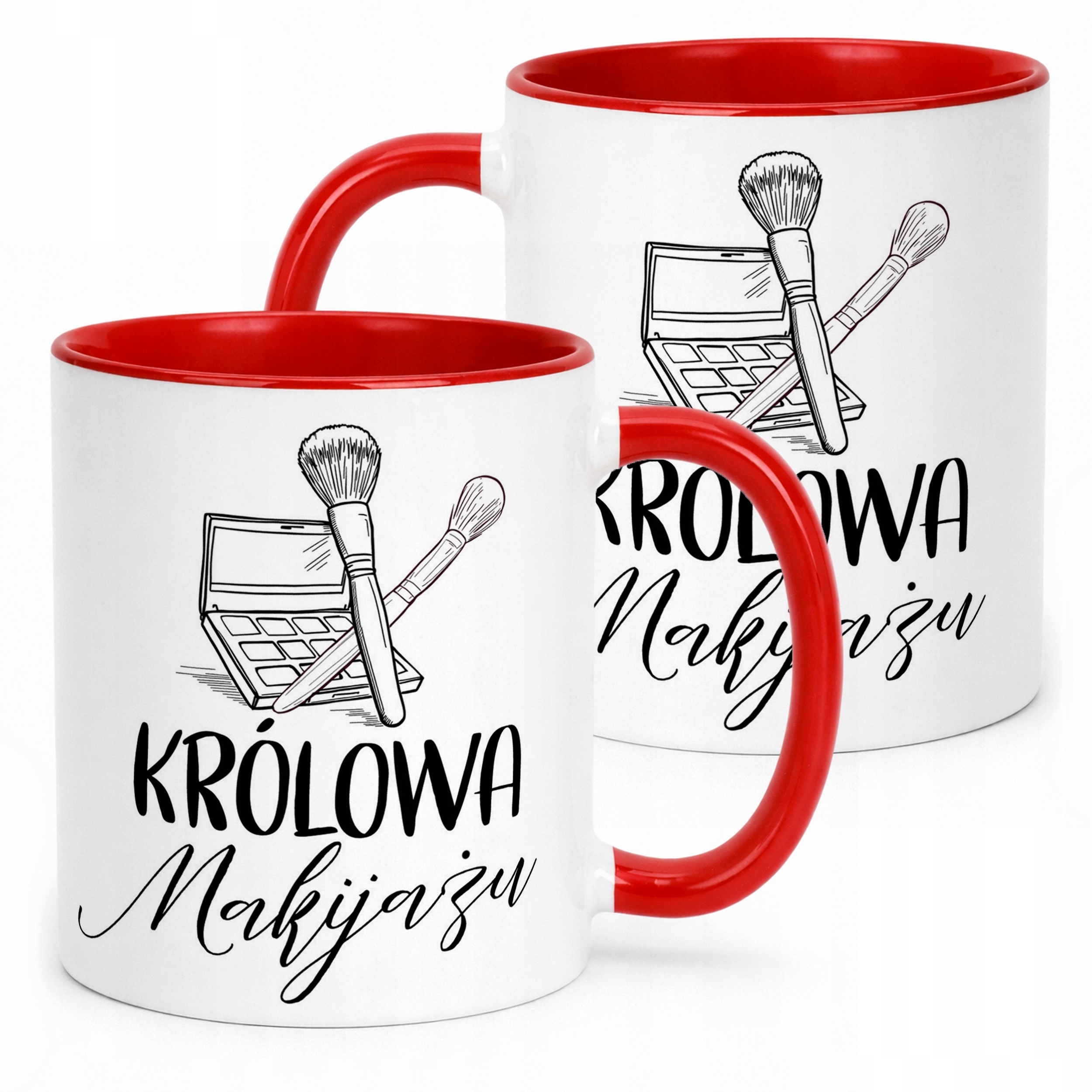 Kubek ceramiczny Królowa Makijażu Dla Makijażystki Prezent Upominek