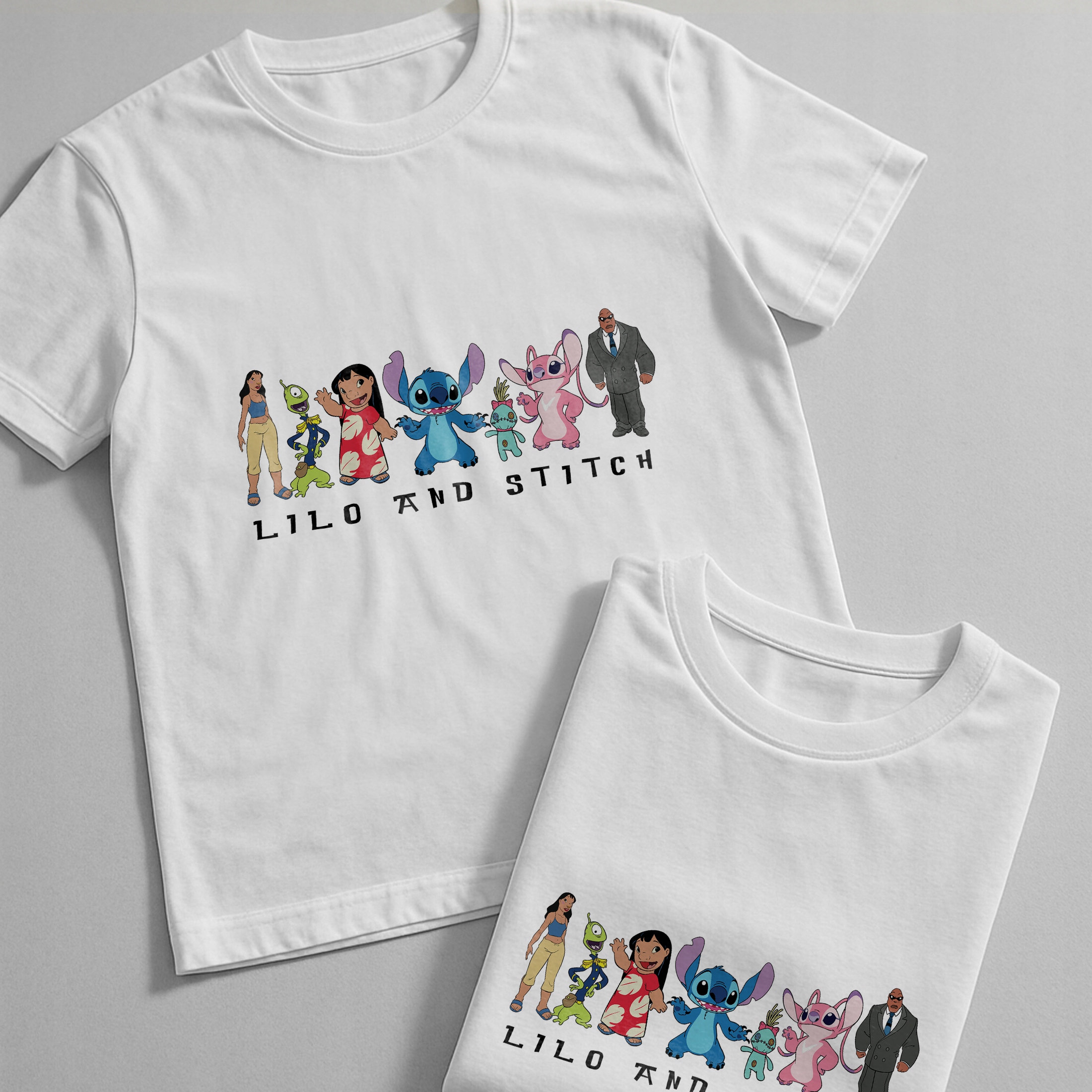 Koszulka biała dziecięca Stitch Lilo i Stich Dla Fanów